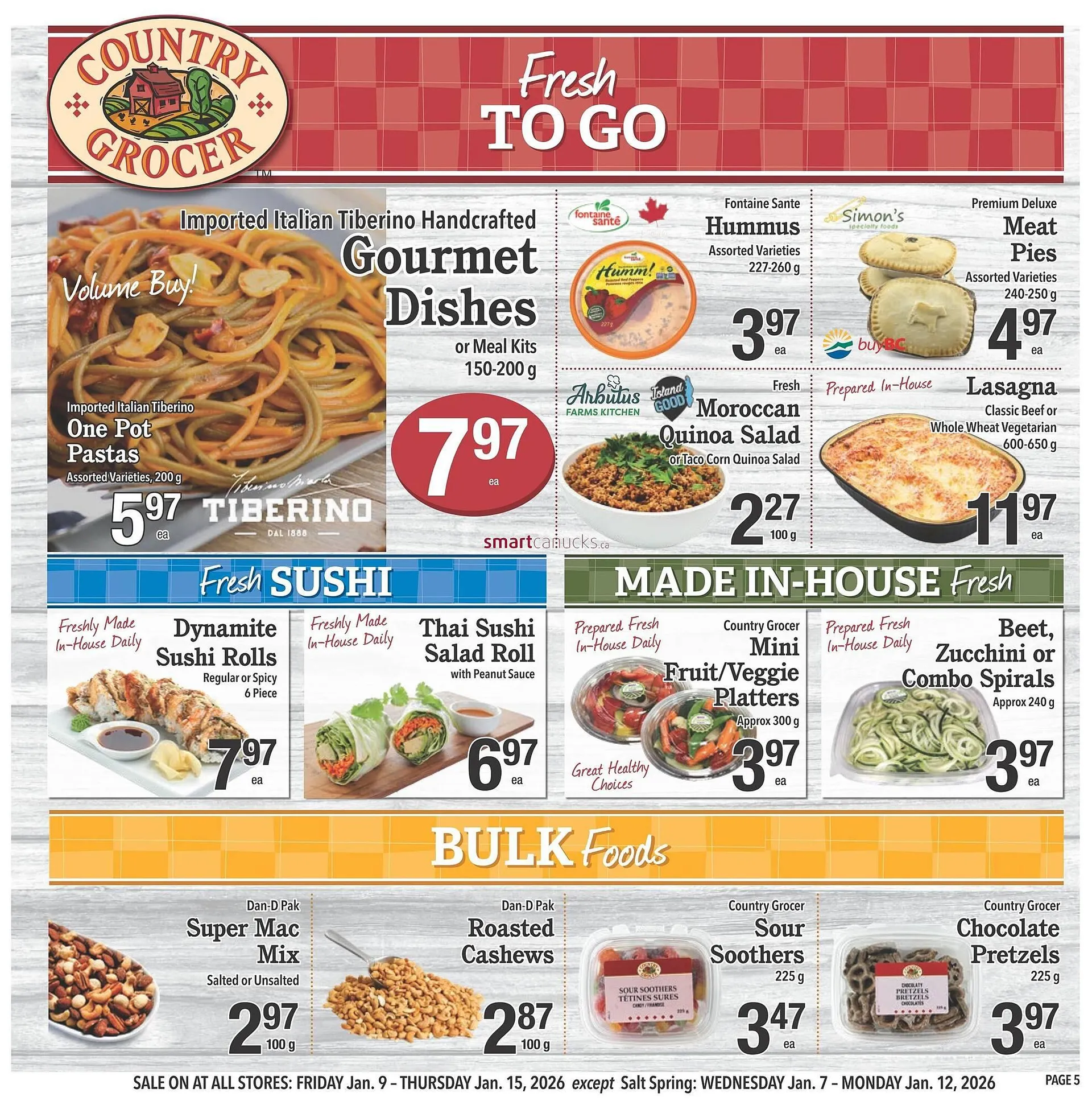 Country Grocer flyer from January 9 to January 15 2026 - flyer page 5