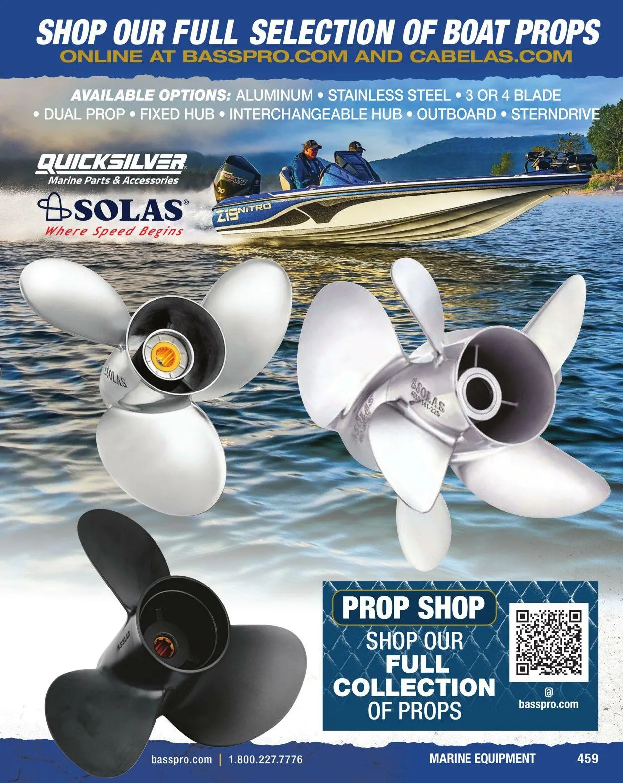 Bass Pro Current flyer from April 7 to April 21 2025 - flyer page 459