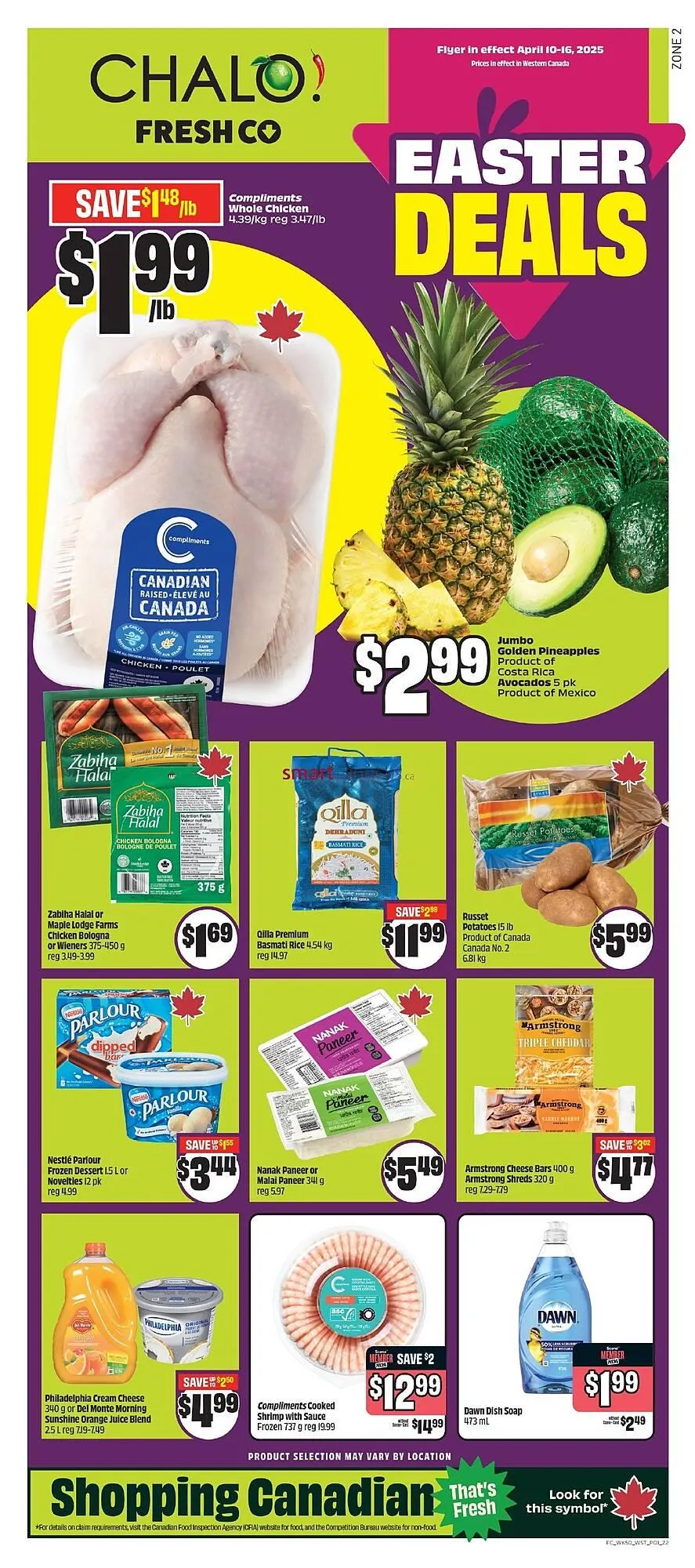 FreshCo flyer from April 10 to April 16 2025 - flyer page 1