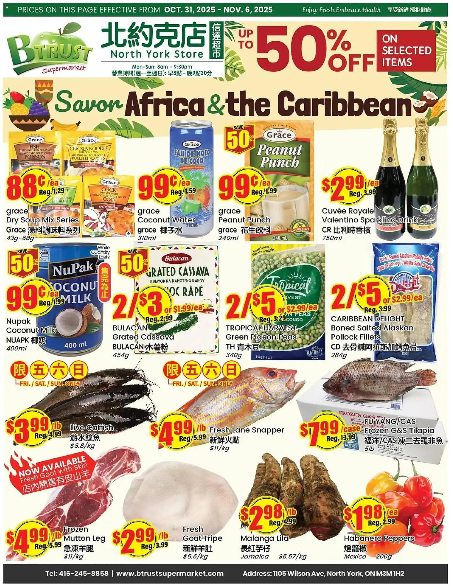Btrust Supermarket flyer from October 31 to November 7 2025 - flyer page 1