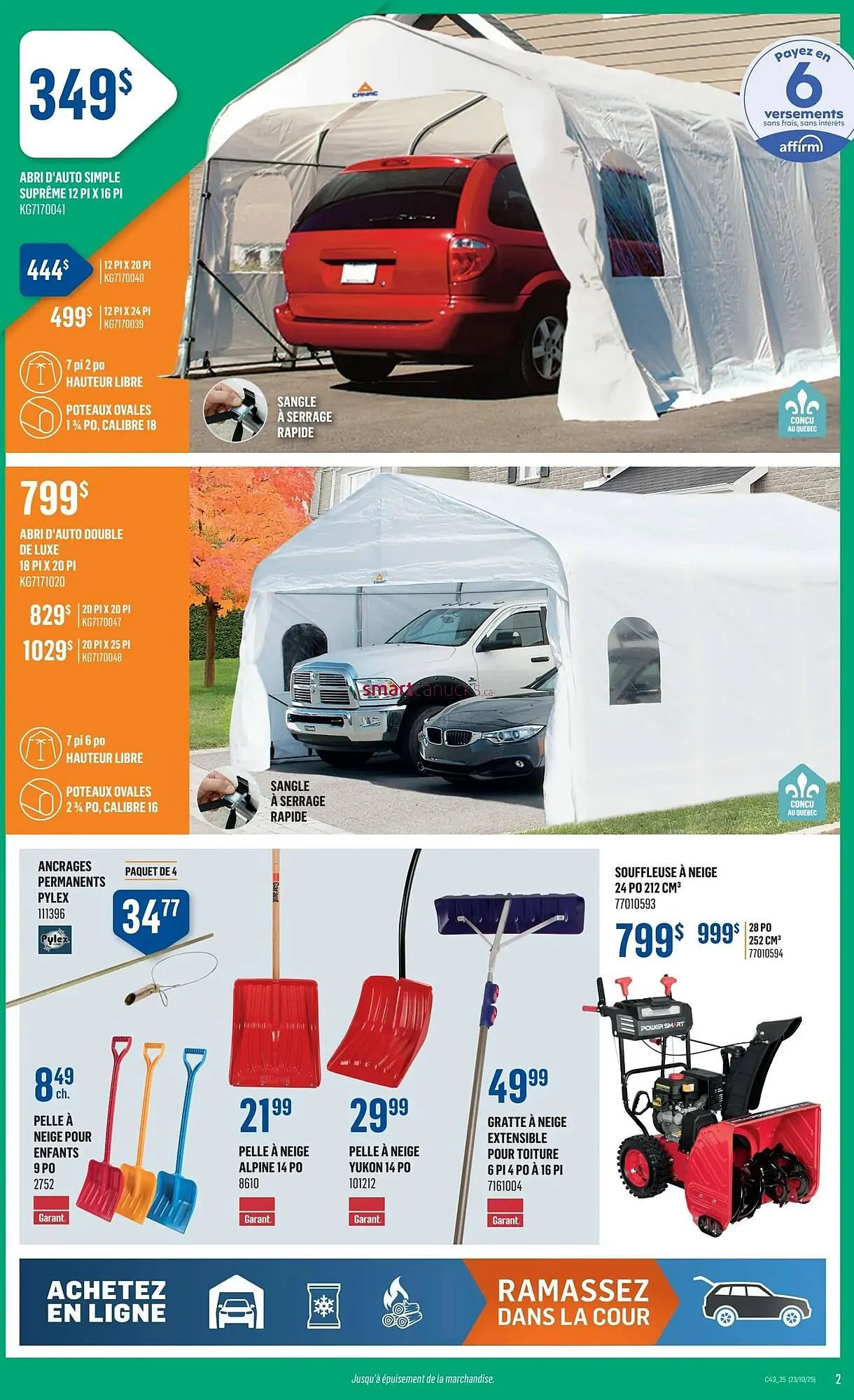 Canac flyer from October 23 to October 29 2025 - flyer page 2