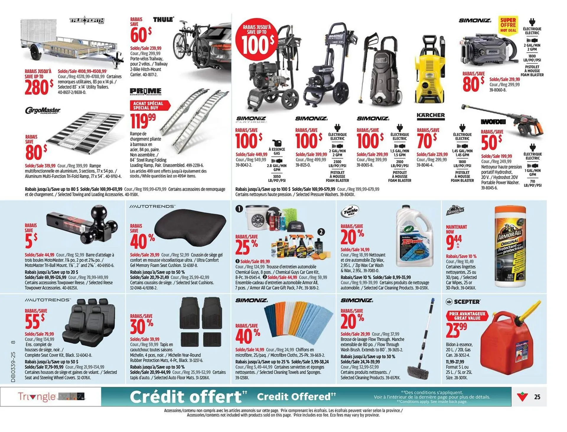 Canadian Tire flyer from September 18 to September 25 2025 - flyer page 25