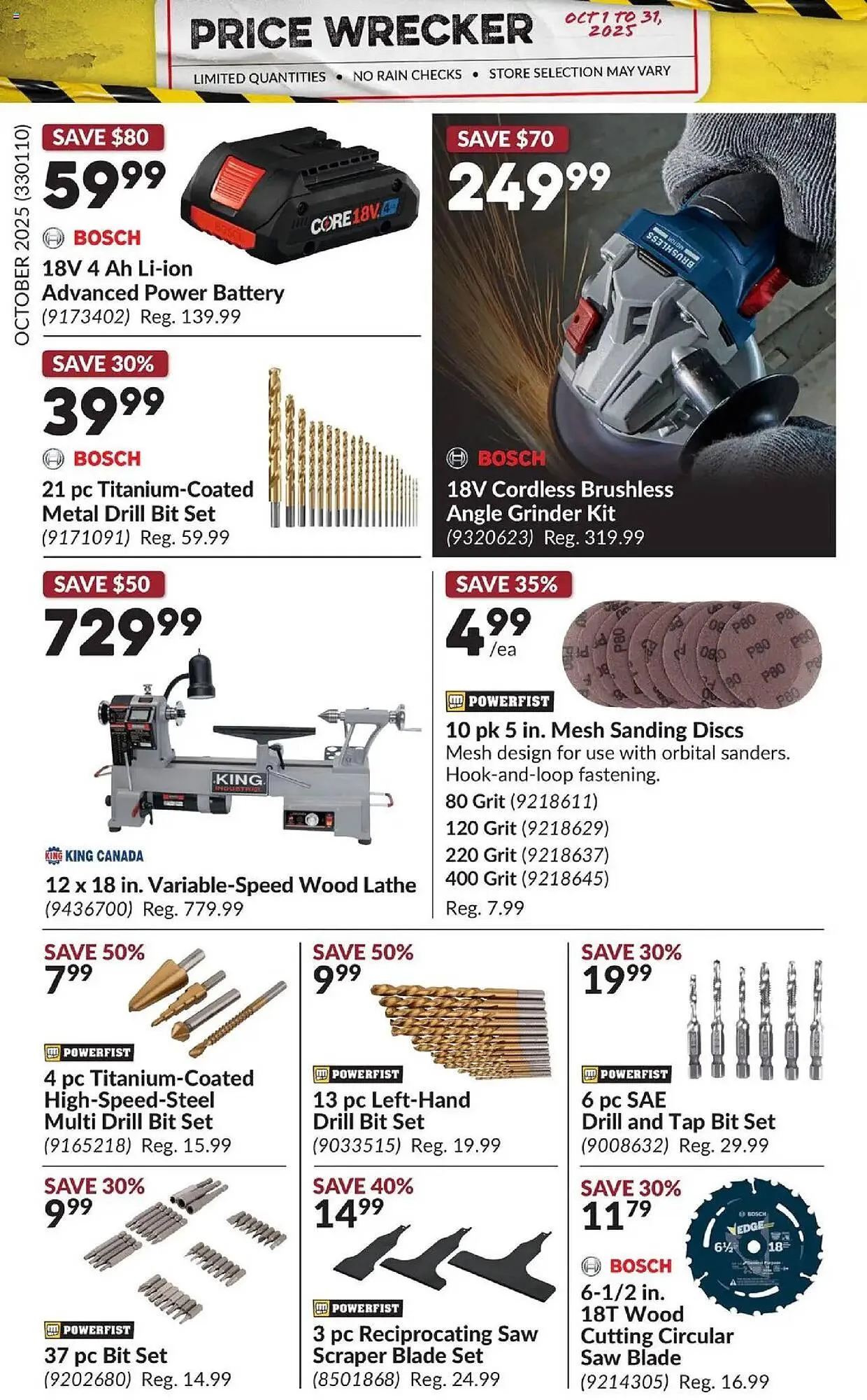 Princess Auto flyer from October 1 to November 1 2025 - flyer page 21