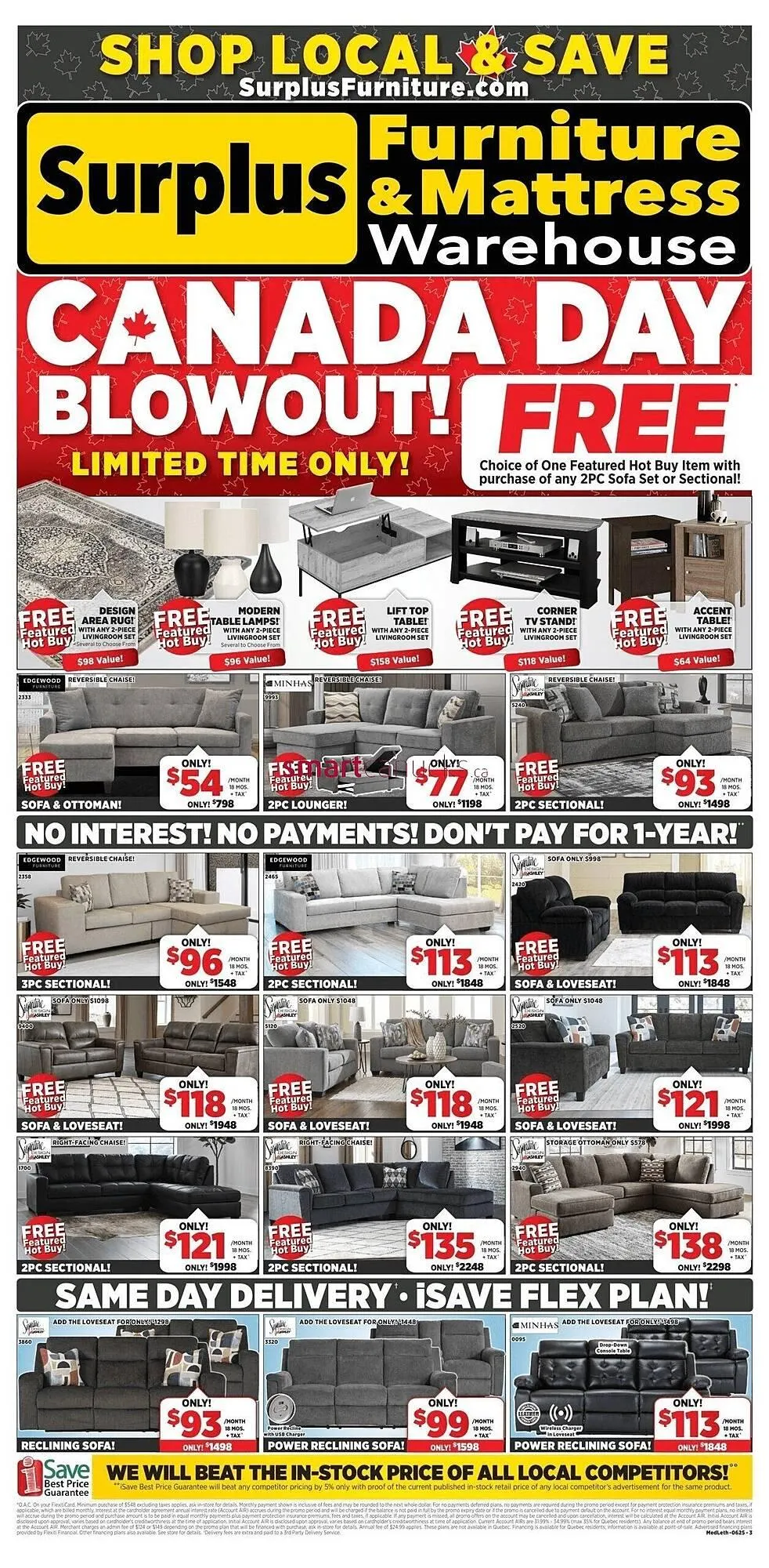Surplus Furniture flyer - 1