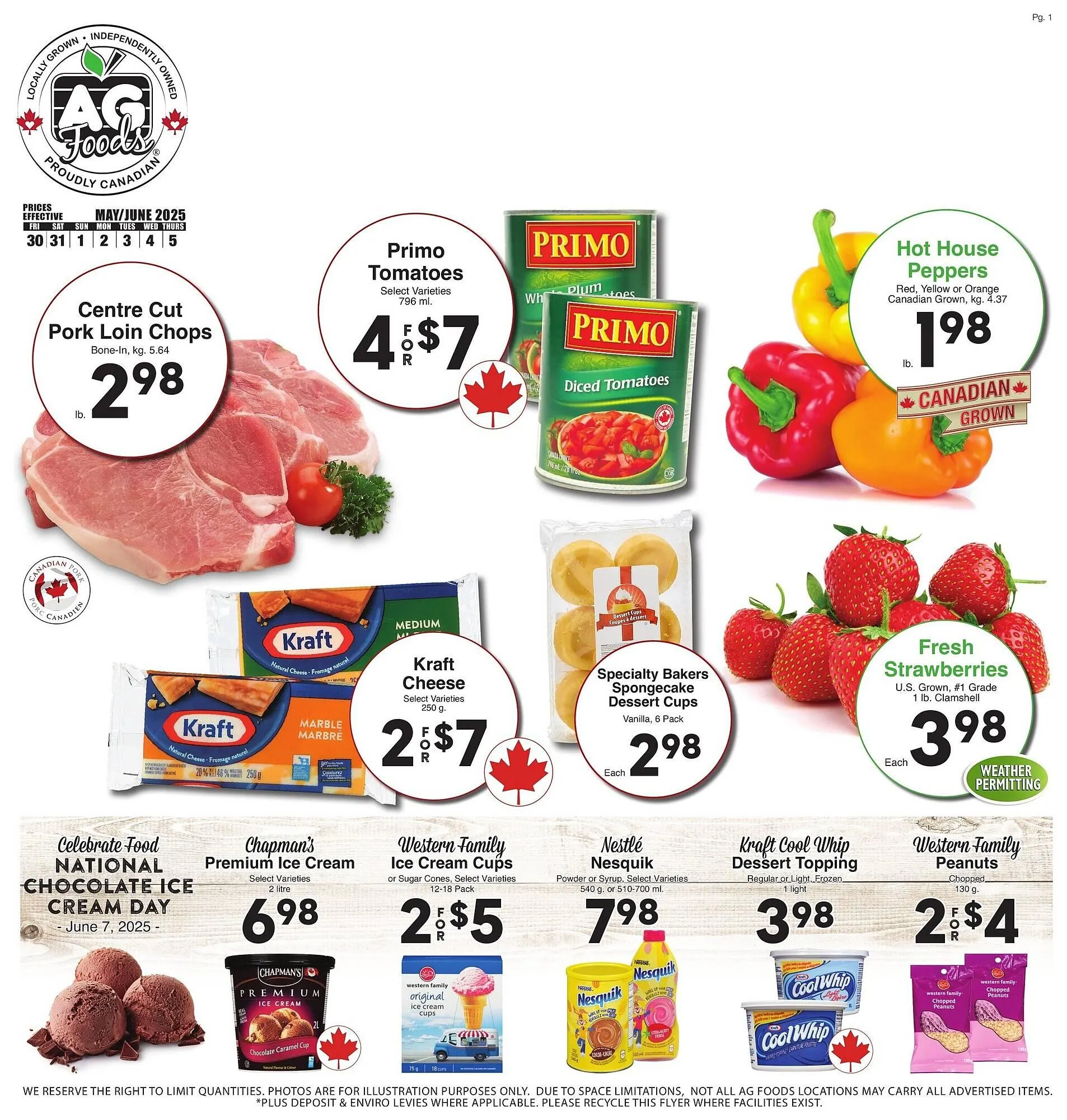 AG Foods flyer - 1