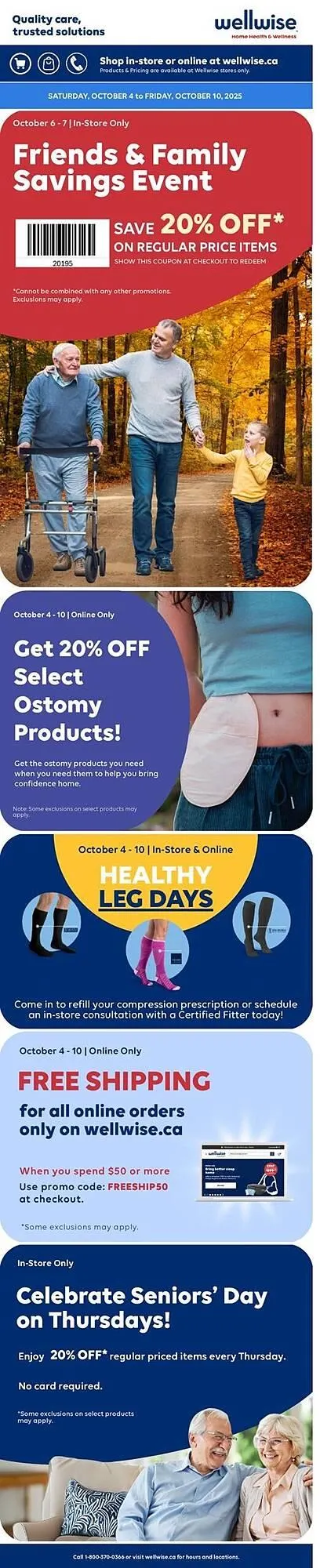 Shoppers Drug Mart flyer from October 3 to October 9 2025 - flyer page 1