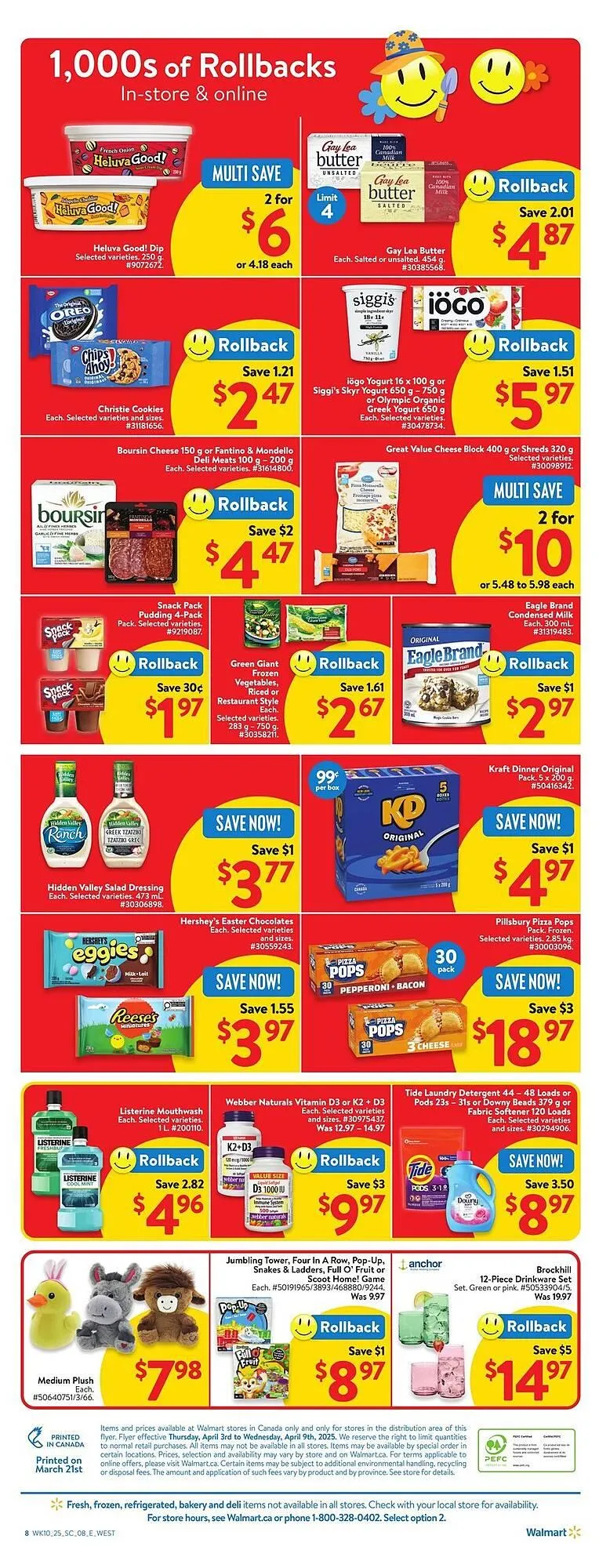Walmart flyer from April 2 to May 31 2025 - flyer page 2