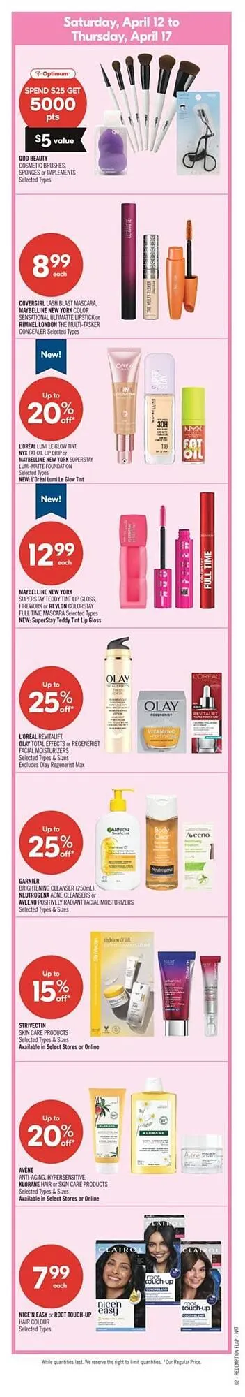 Shoppers Drug Mart flyer from April 10 to April 21 2025 - flyer page 3