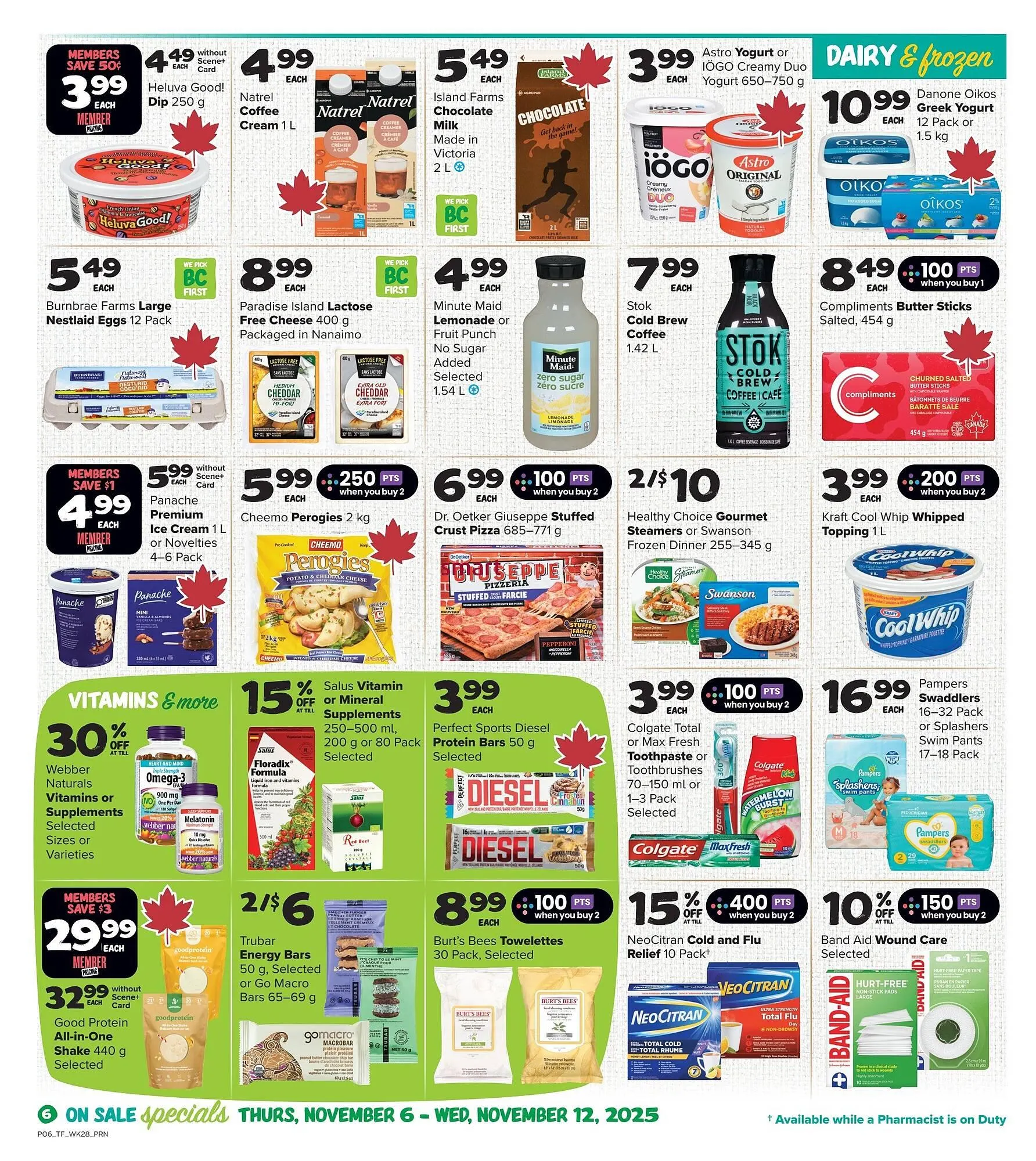 Thrifty Foods flyer from November 6 to November 12 2025 - flyer page 7