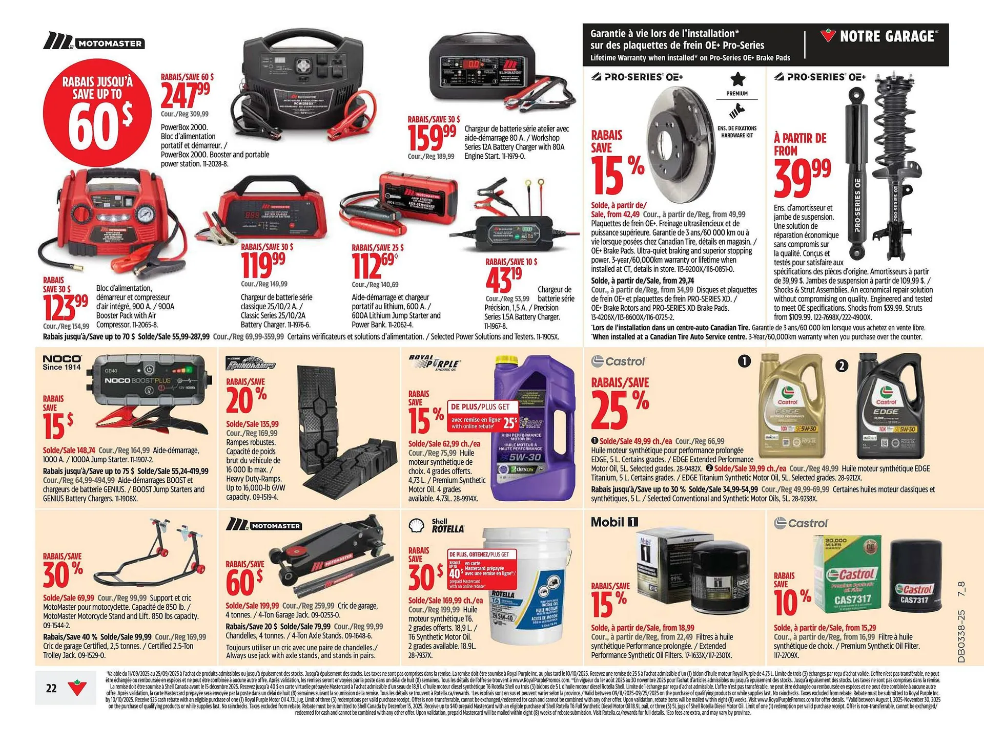 Canadian Tire flyer from September 11 to September 17 2025 - flyer page 23