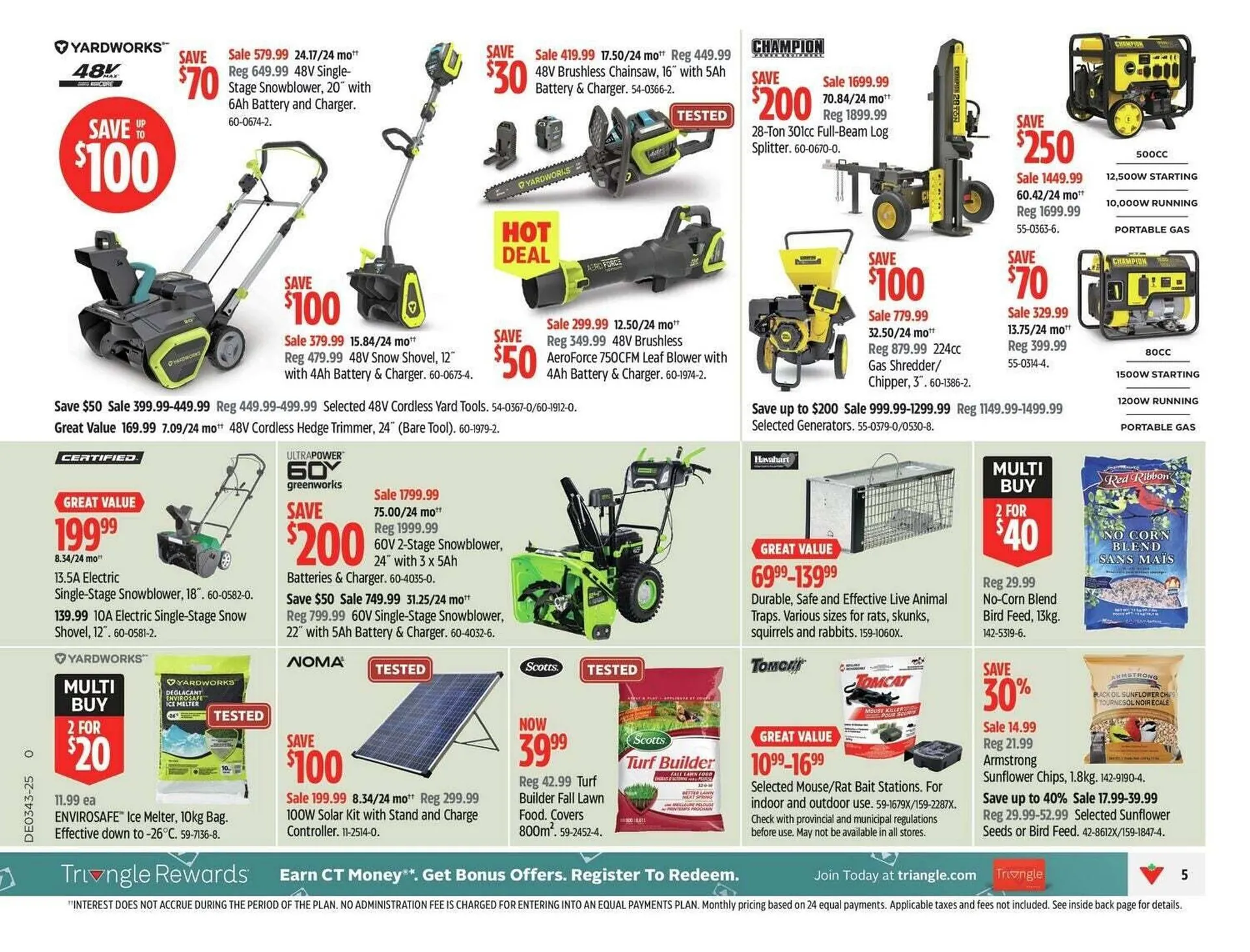 Canadian Tire flyer from October 16 to November 6 2025 - flyer page 11