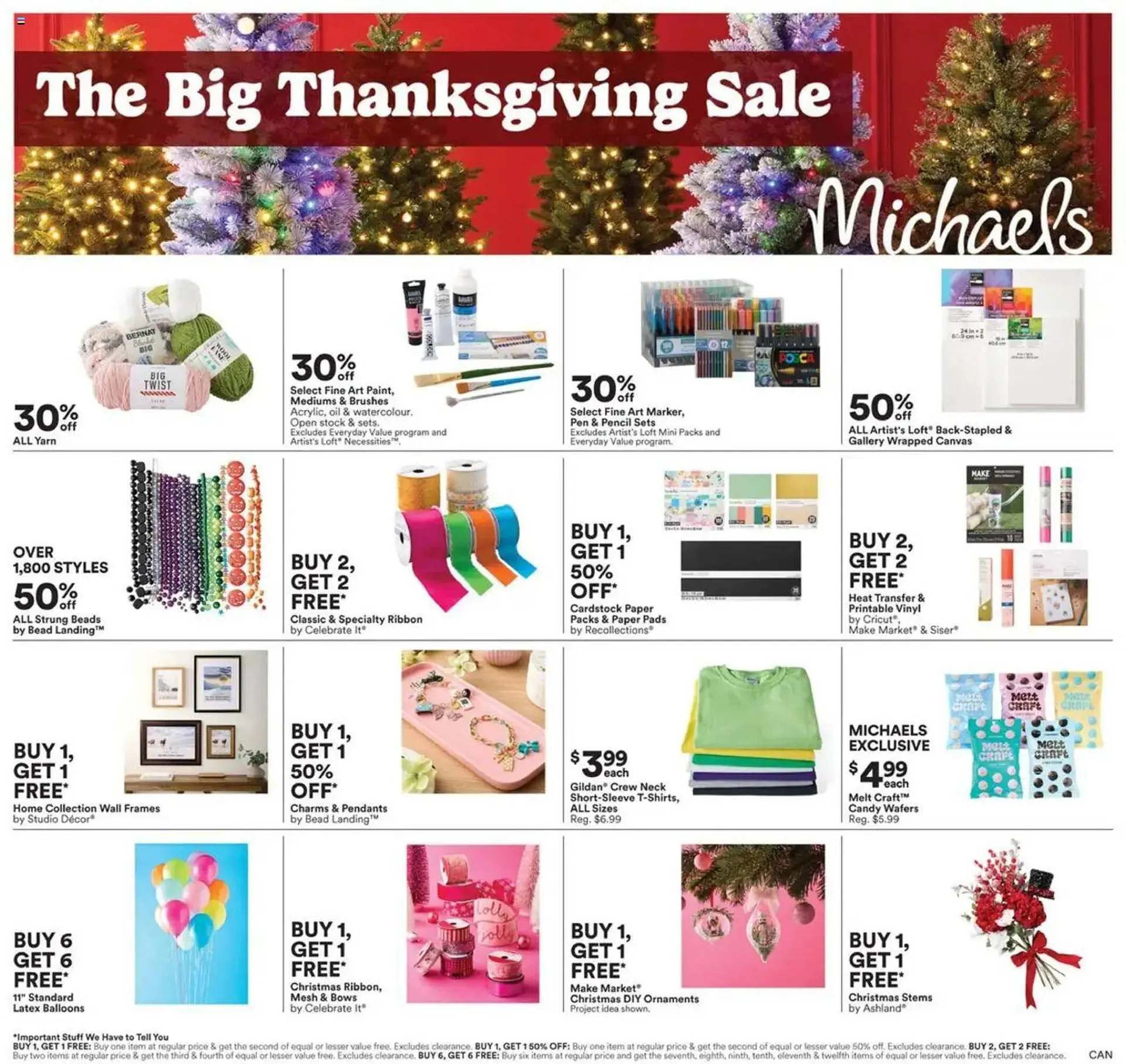 Michaels flyer from October 10 to October 20 2025 - flyer page 1