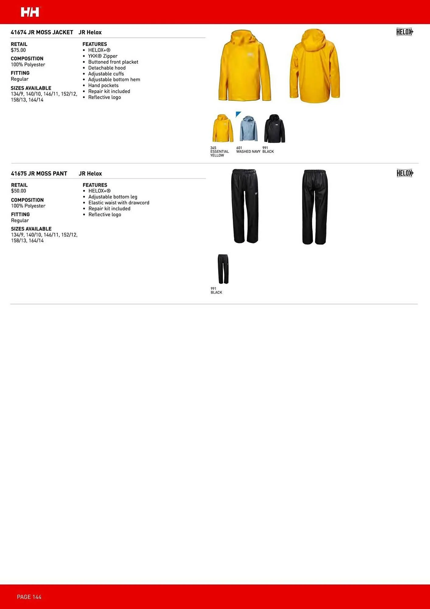 Helly Hansen flyer from March 12 to May 31 2026 - flyer page 144