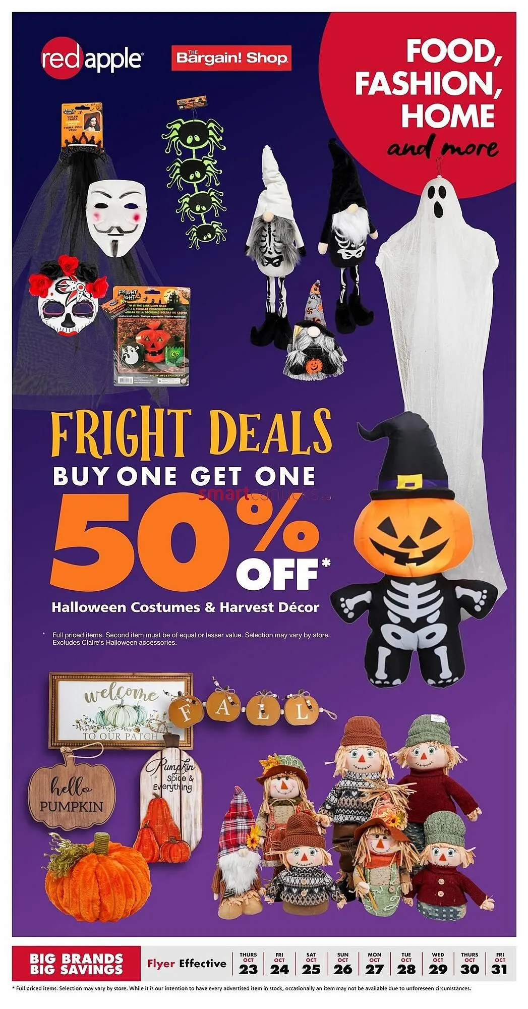 The Bargain Shop flyer from October 23 to October 29 2025 - flyer page 1