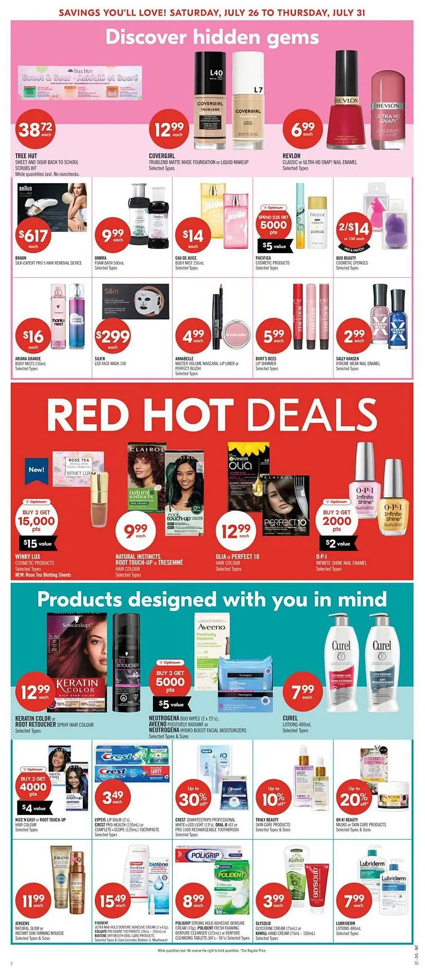 Shoppers Drug Mart flyer from July 24 to July 31 2025 - flyer page 18