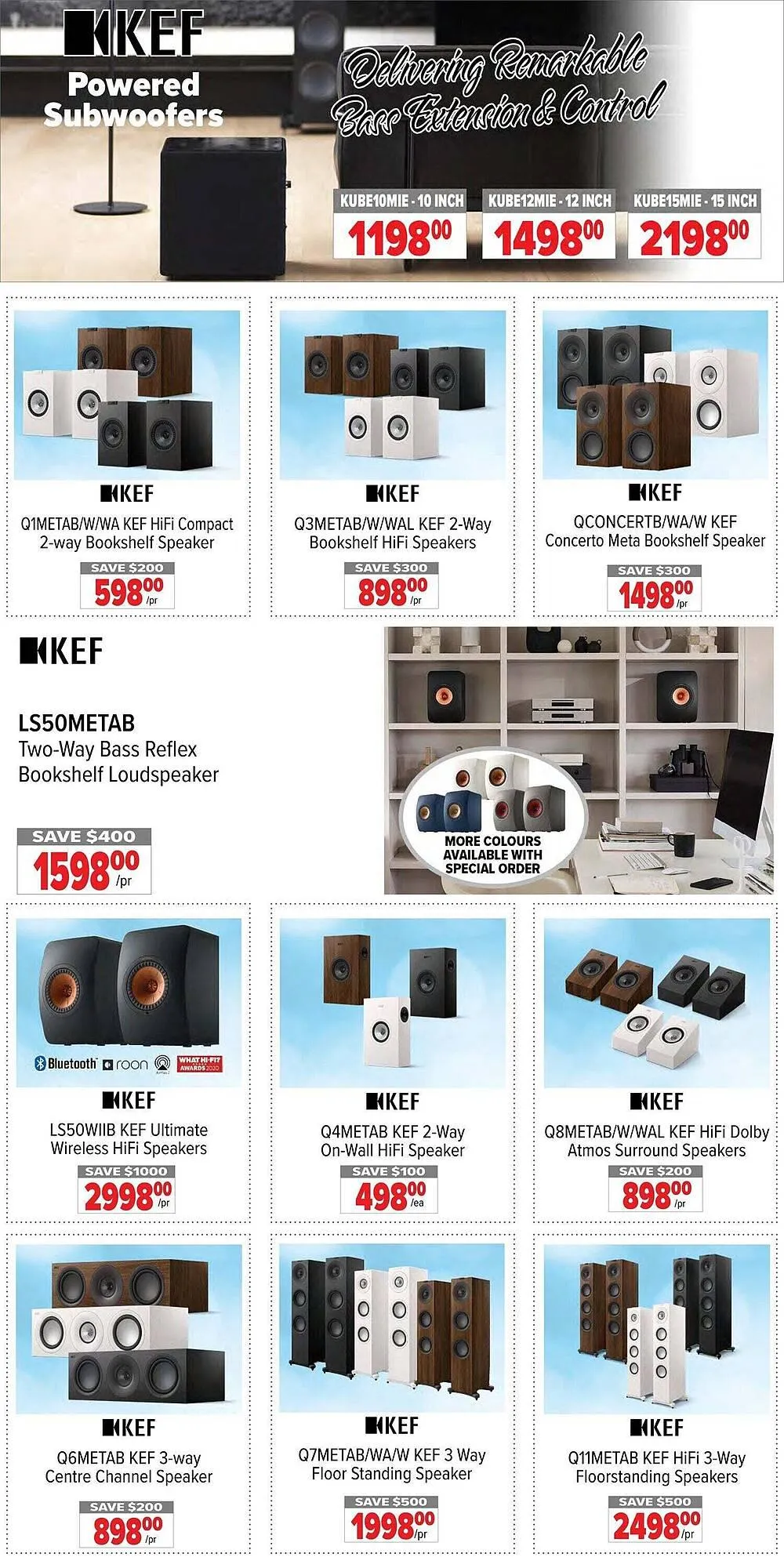 2001 Audio Video flyer from December 5 to December 25 2025 - flyer page 13