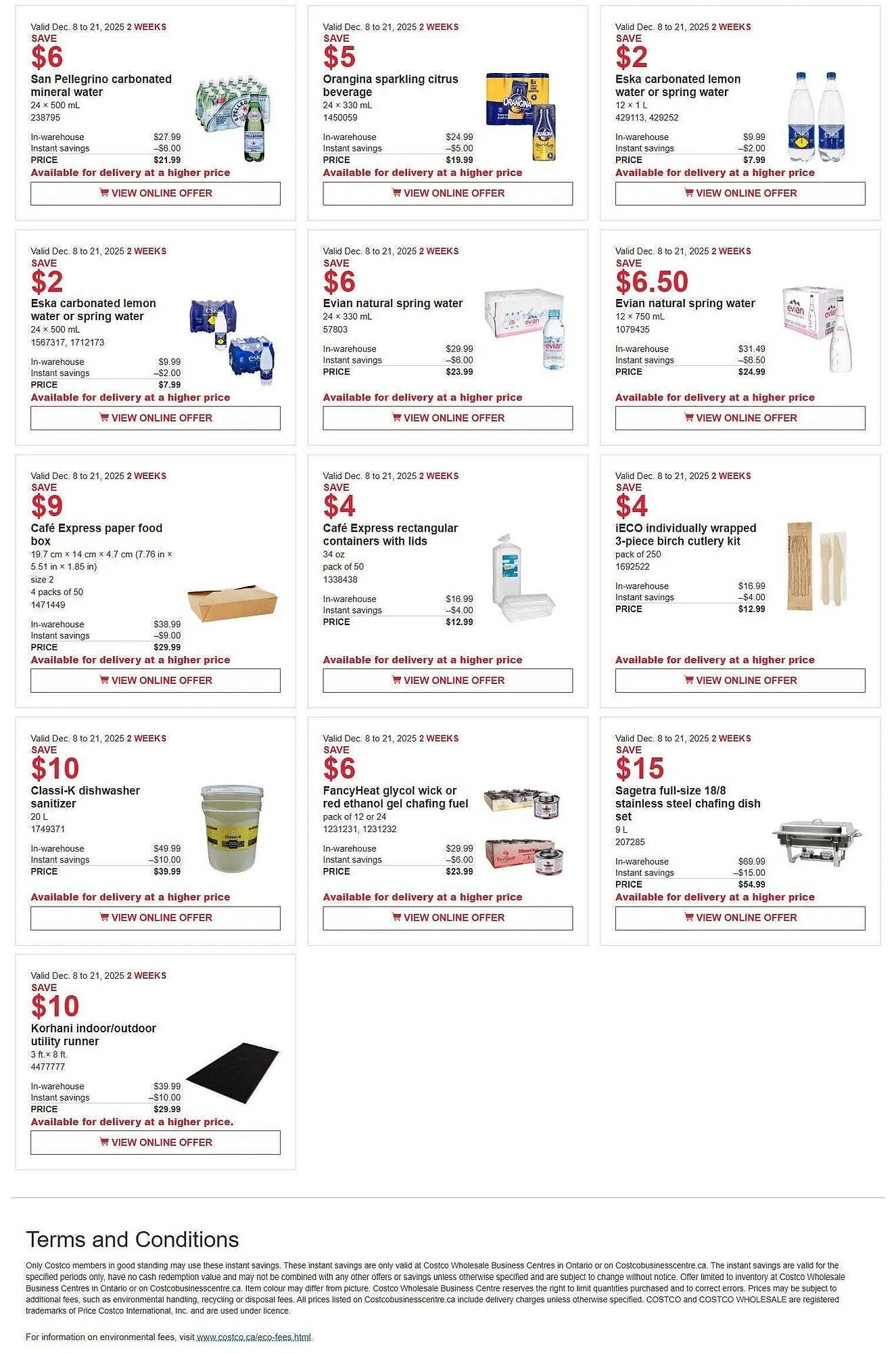 Costco flyer from December 8 to December 22 2025 - flyer page 2