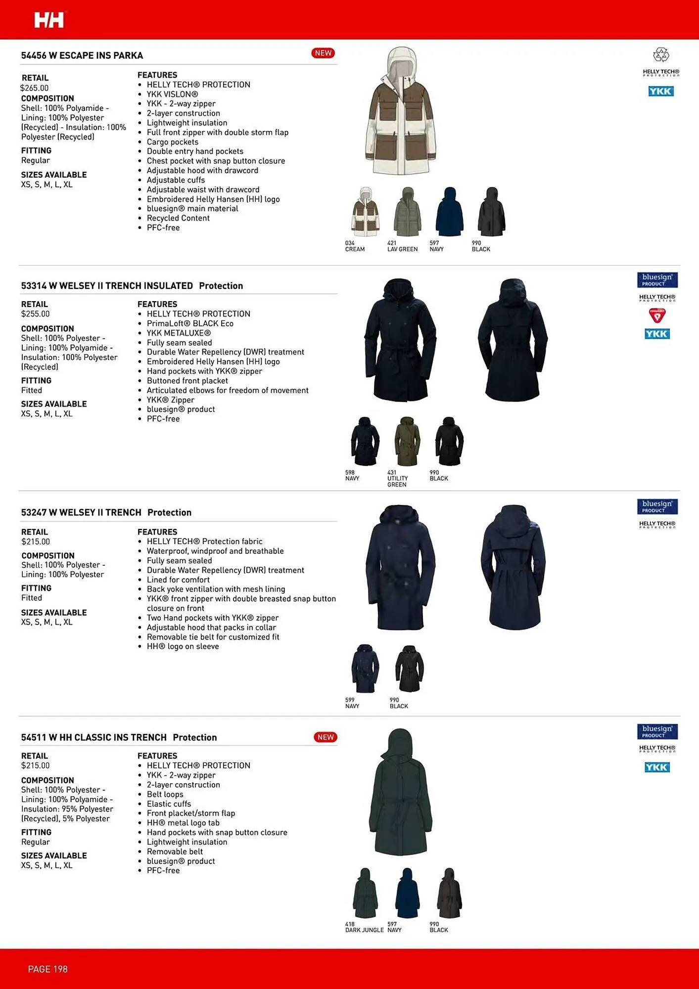 Helly Hansen flyer from September 11 to February 28 2026 - flyer page 198
