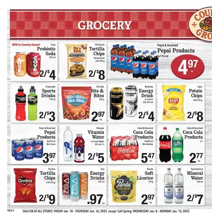 New offers to discover from January 8 to January 15 2025 - flyer page 8