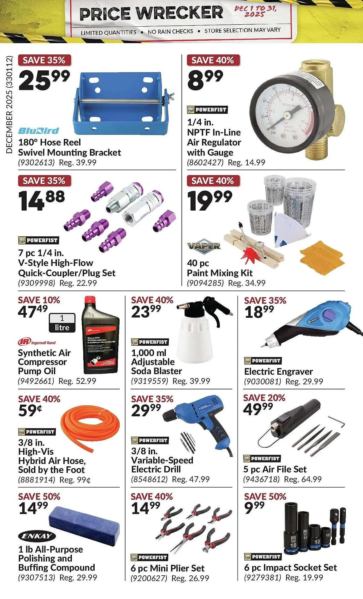 Princess Auto flyer from December 1 to January 1 2026 - flyer page 22