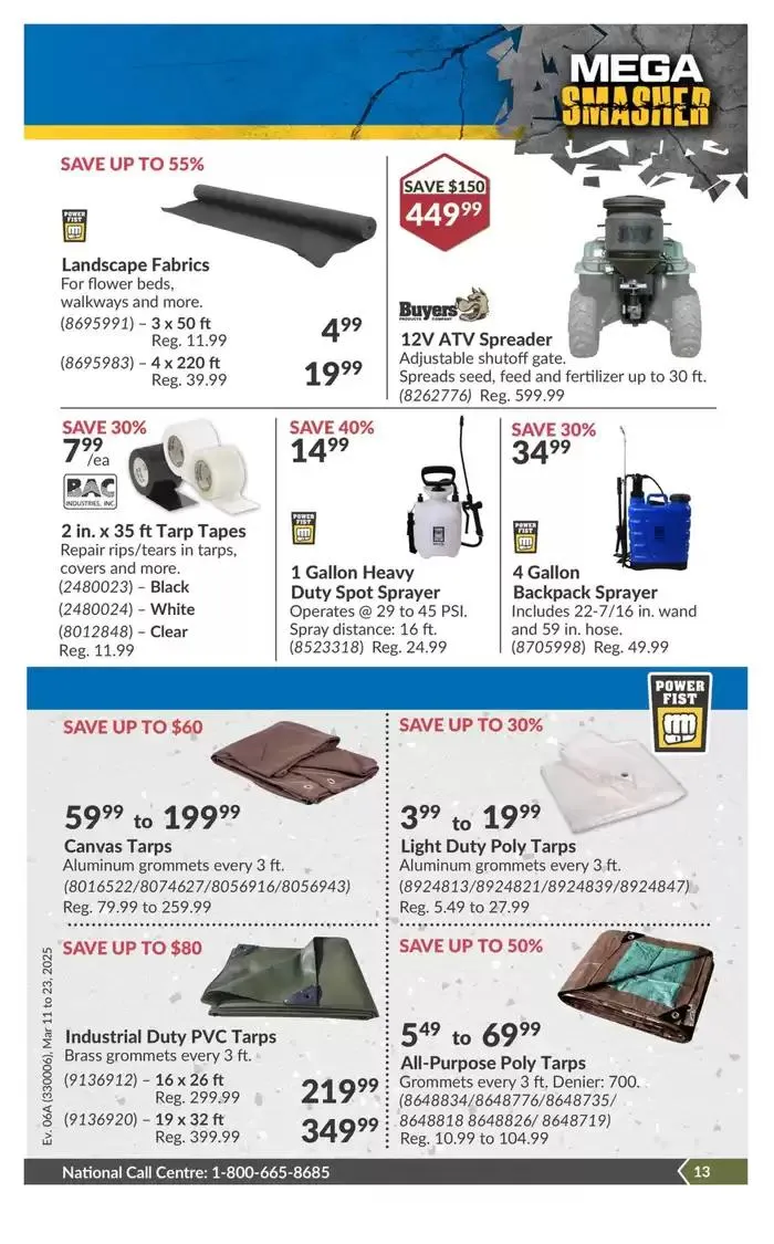 National Sale from March 11 to March 23 2025 - flyer page 18