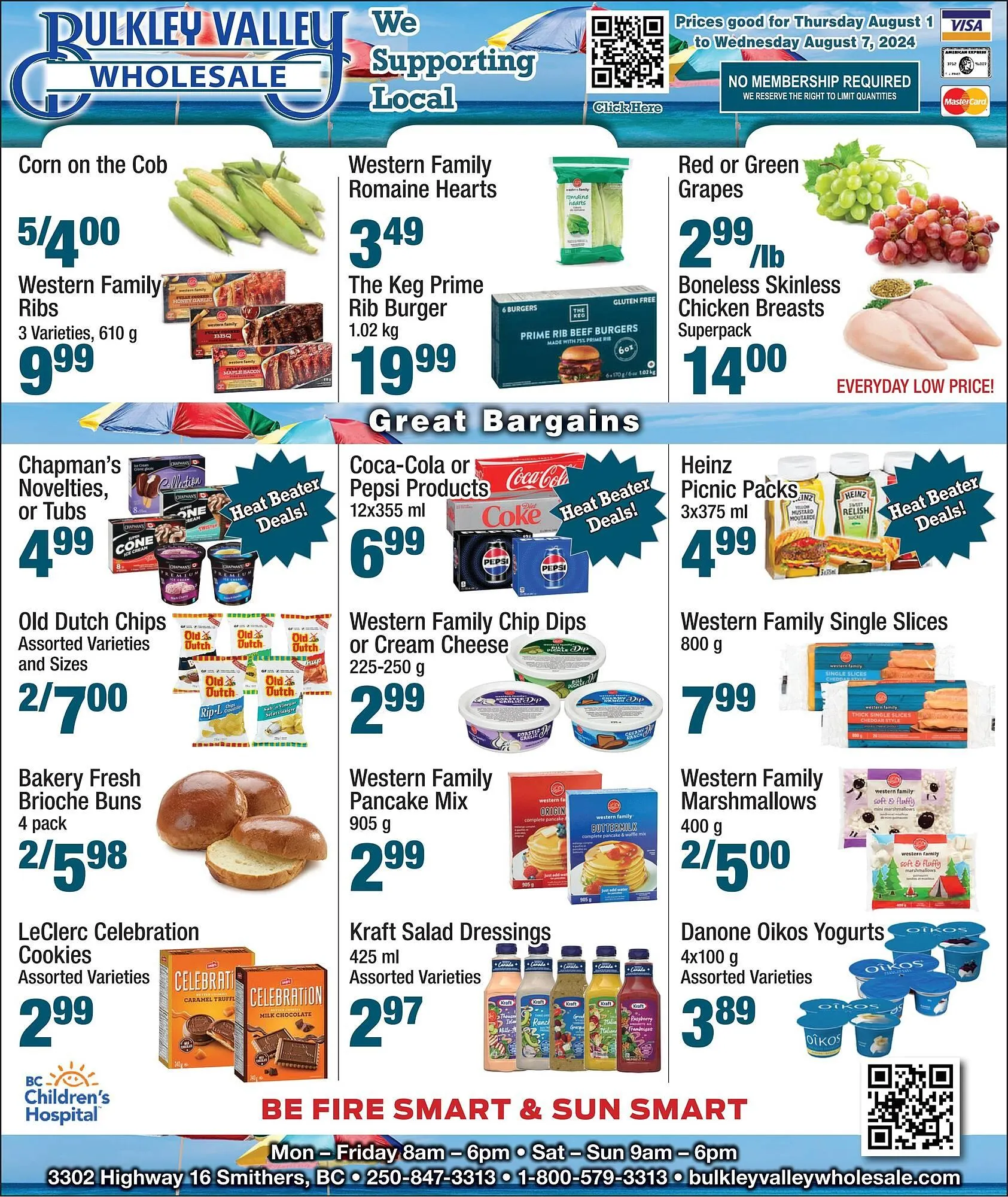 Bulkley Valley Wholesale flyer - 1