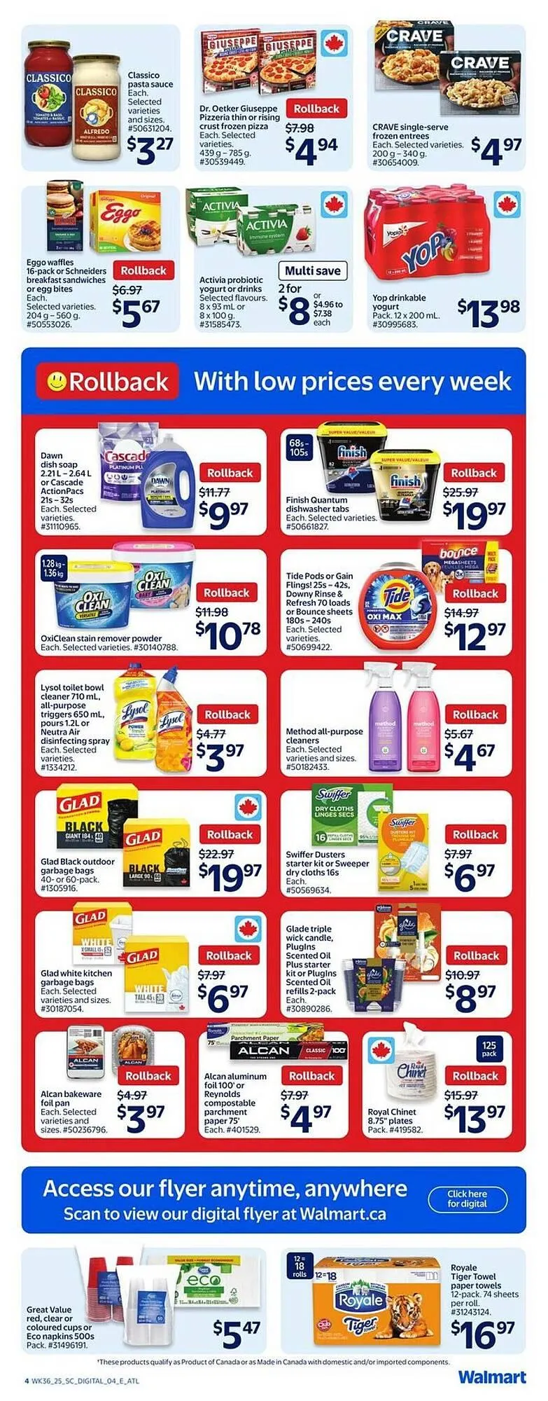 Walmart flyer from October 1 to October 8 2025 - flyer page 8