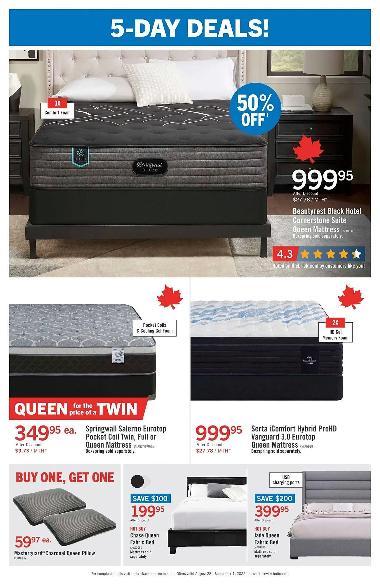 The Brick flyer from August 29 to September 5 2025 - flyer page 2