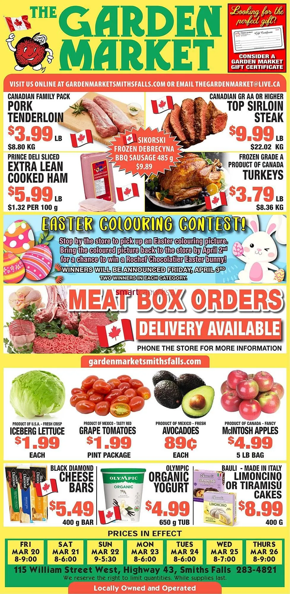 The Garden Market flyer from March 20 to March 26 2026 - flyer page 1