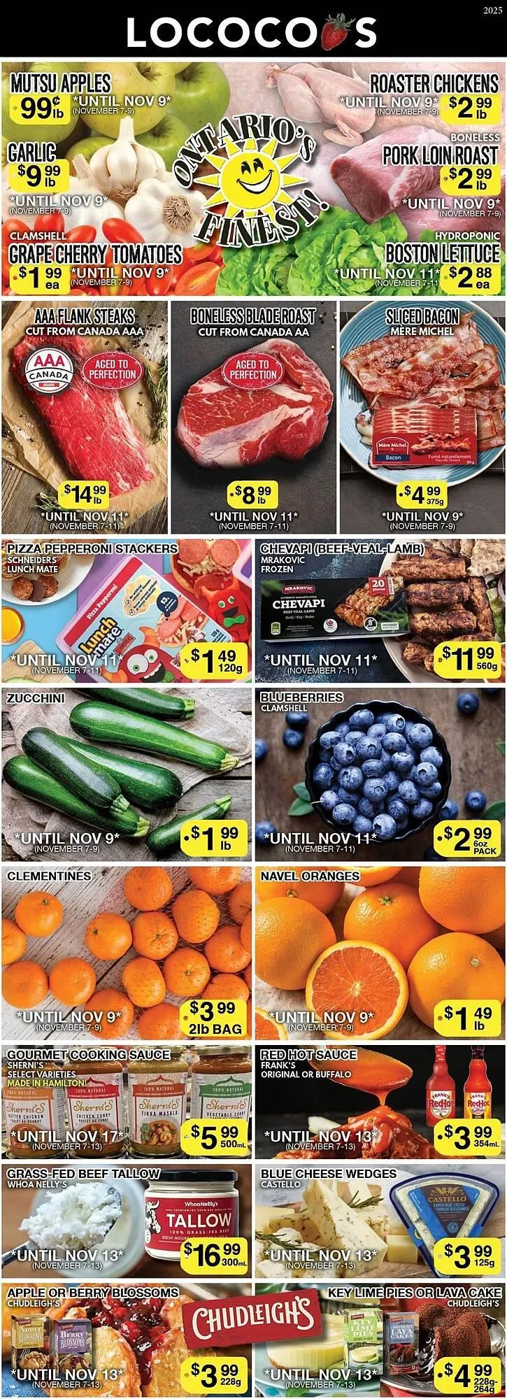 Lococo's flyer from November 7 to November 17 2025 - flyer page 1