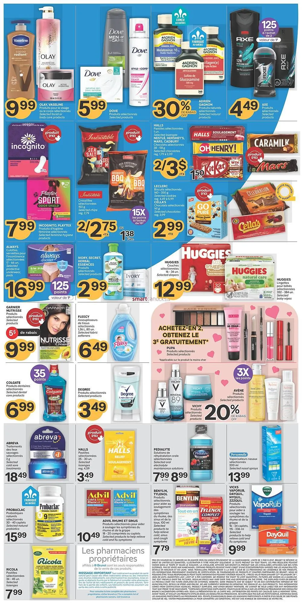 Brunet flyer from January 22 to January 28 2026 - flyer page 2