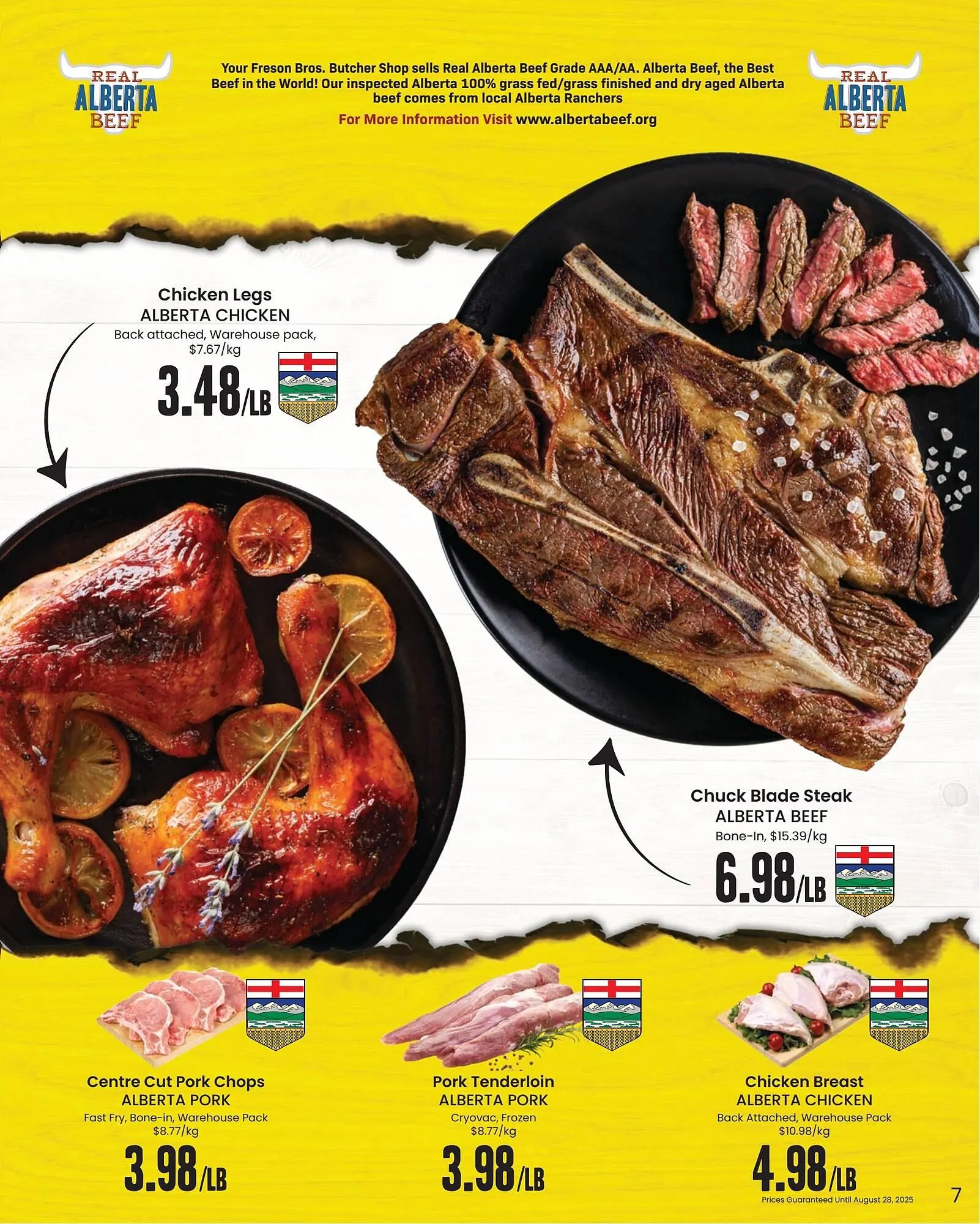 Freson Bros flyer from August 1 to August 28 2025 - flyer page 7