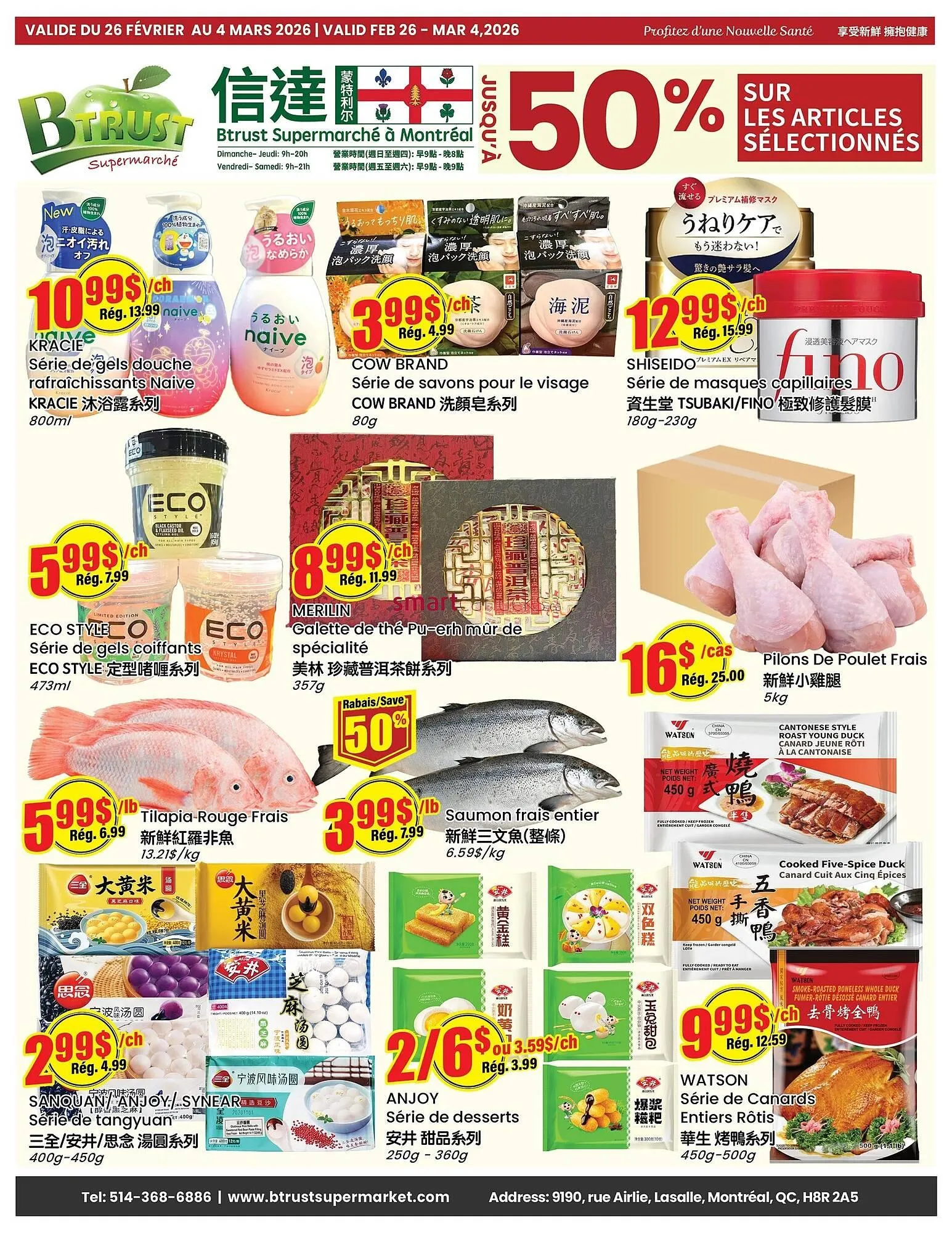 Btrust Supermarket flyer from February 26 to March 4 2026 - flyer page 1