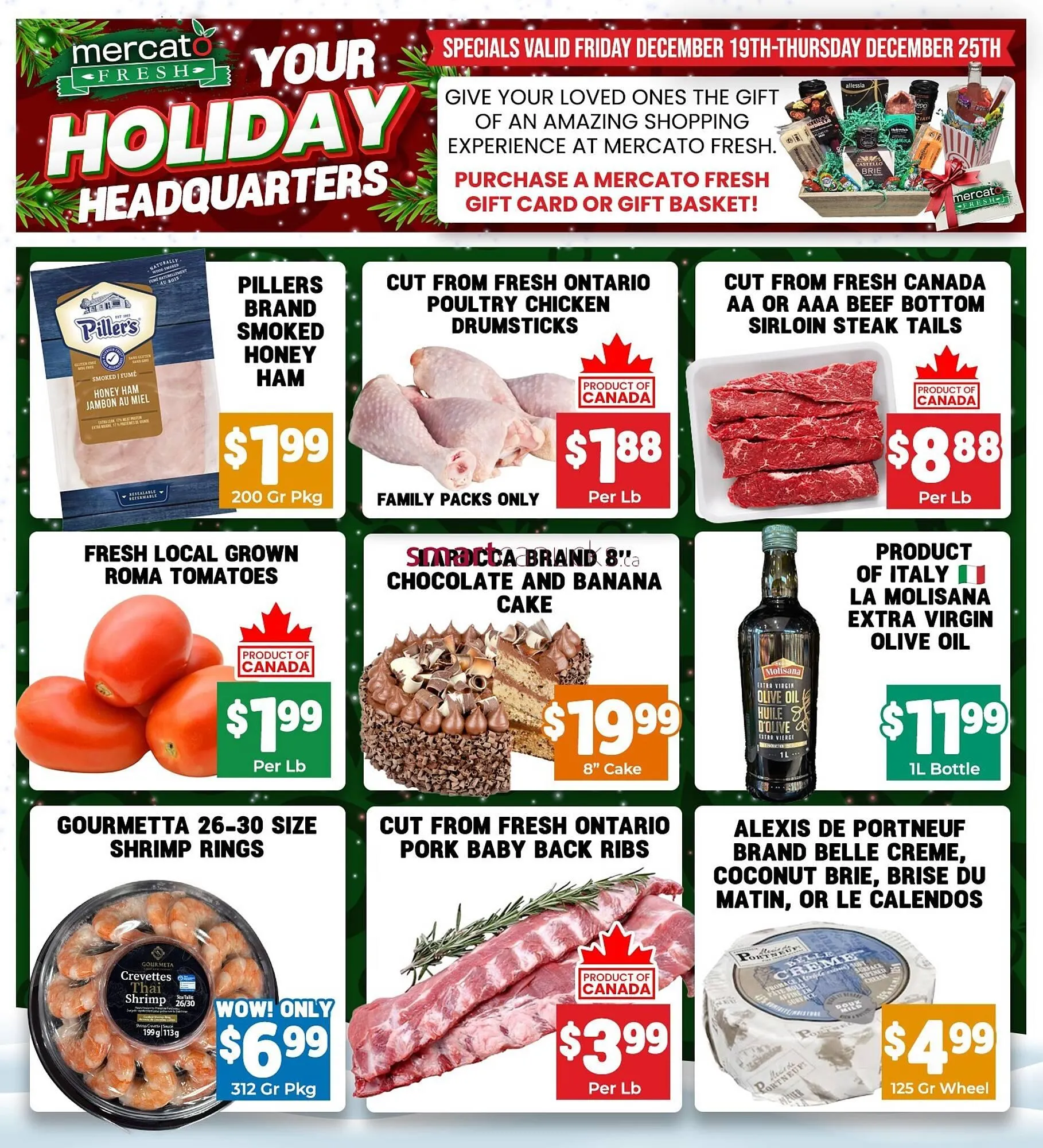 Mercato Fresh flyer from December 19 to December 25 2025 - flyer page 1