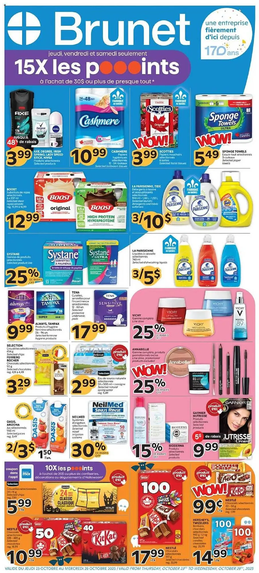 Brunet flyer from October 23 to October 29 2025 - flyer page 1