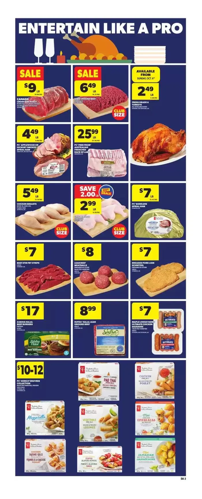 Current special promotions from October 3 to October 9 2024 - flyer page 7