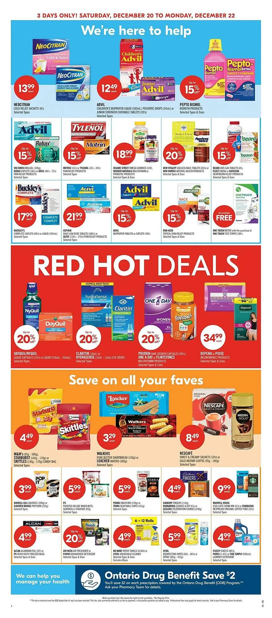 Shoppers Drug Mart flyer from December 20 to December 22 2025 - flyer page 7