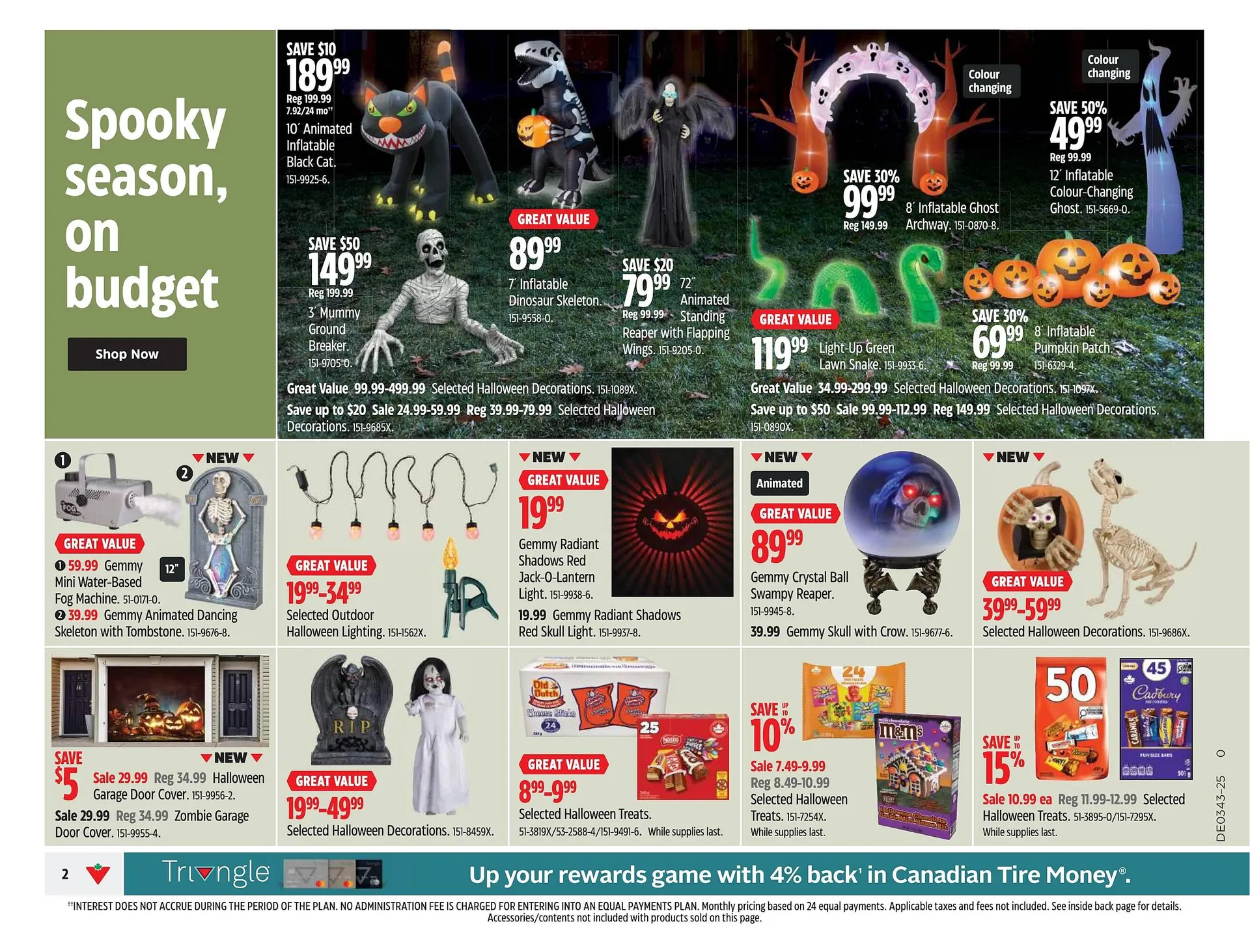 Canadian Tire flyer from October 16 to October 22 2025 - flyer page 2