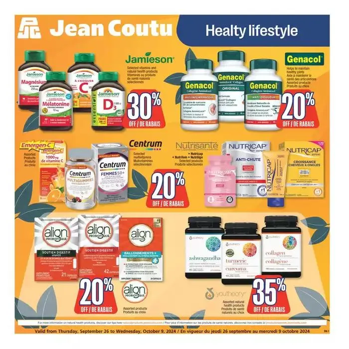 Top offers for all bargain hunters from September 26 to October 9 2024 - flyer page 1