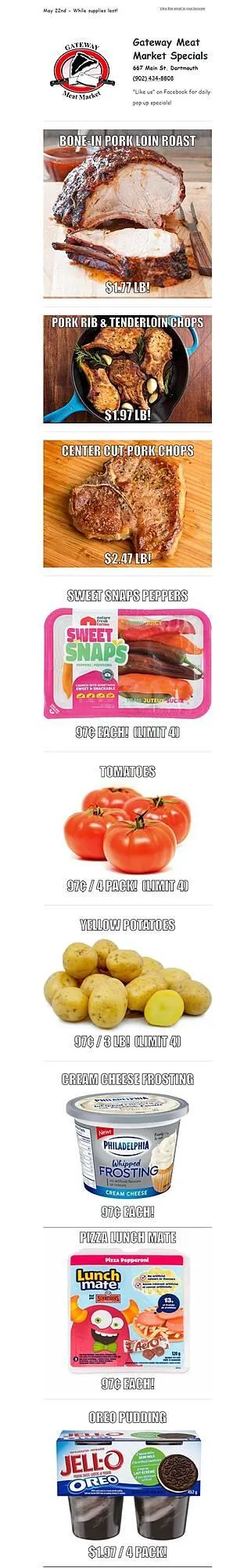 Grocery Gateway flyer - 1