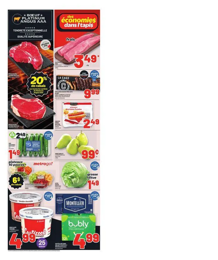 Metro weekly flyer Quebec from June 27 to July 3 2024 - flyer page 2