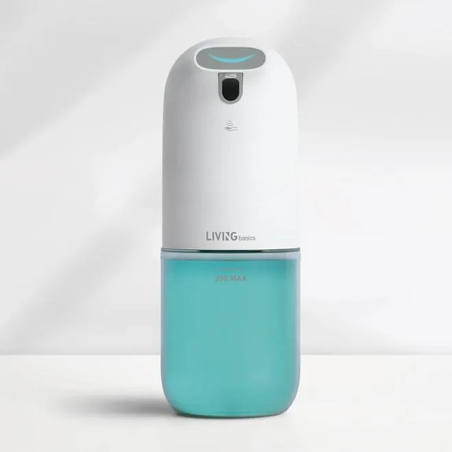 Automatic Foaming Soap Dispenser 350mL, Touchless Infrared Motion, Sensor Pump - LIVINGbasics