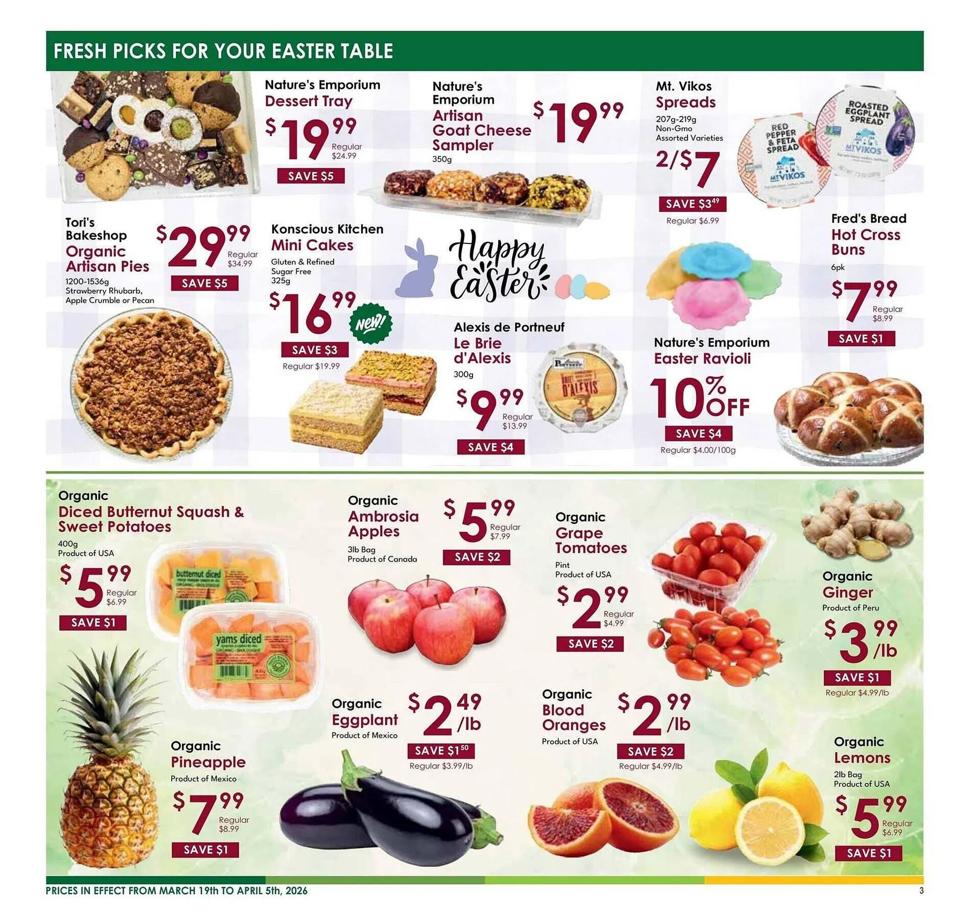 Nature's Emporium flyer from March 20 to March 27 2026 - flyer page 3