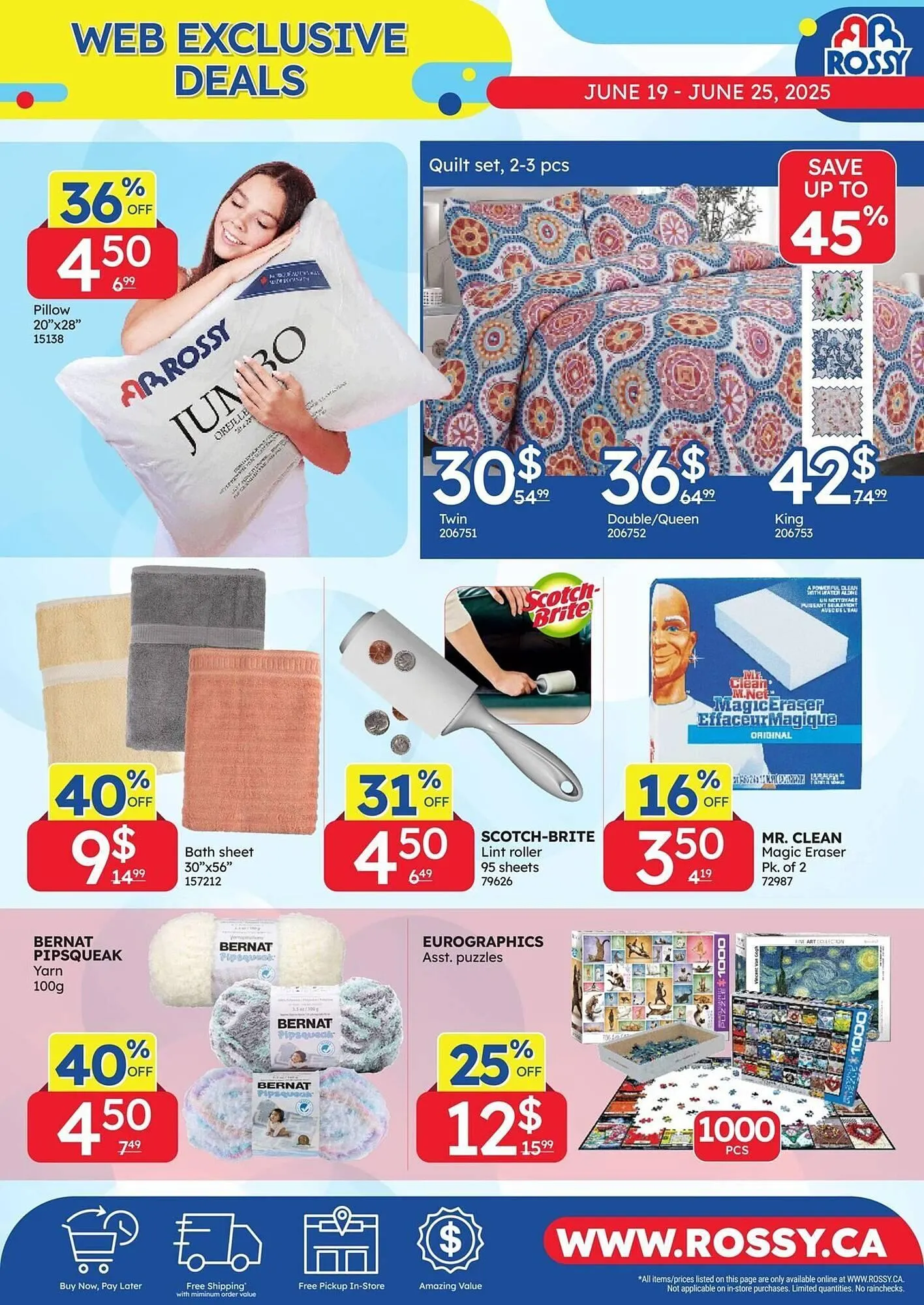 Rossy flyer from June 19 to June 26 2025 - flyer page 10