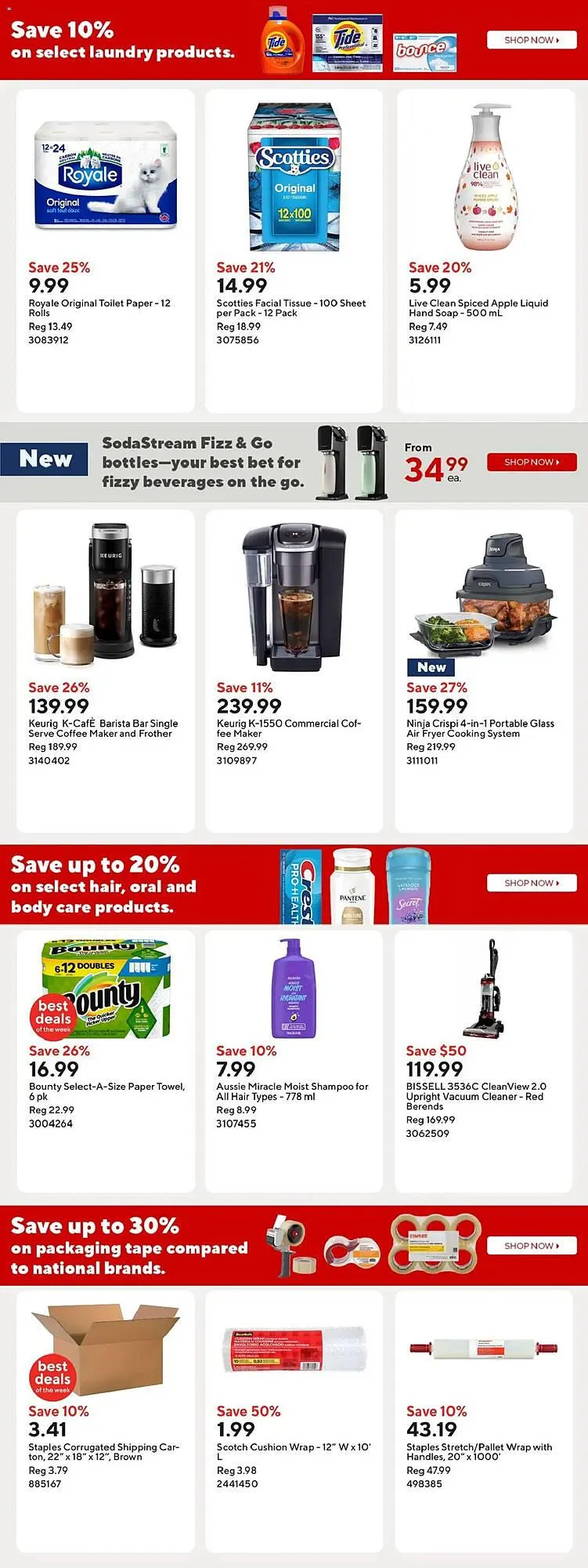 Staples flyer from January 9 to January 16 2026 - flyer page 15