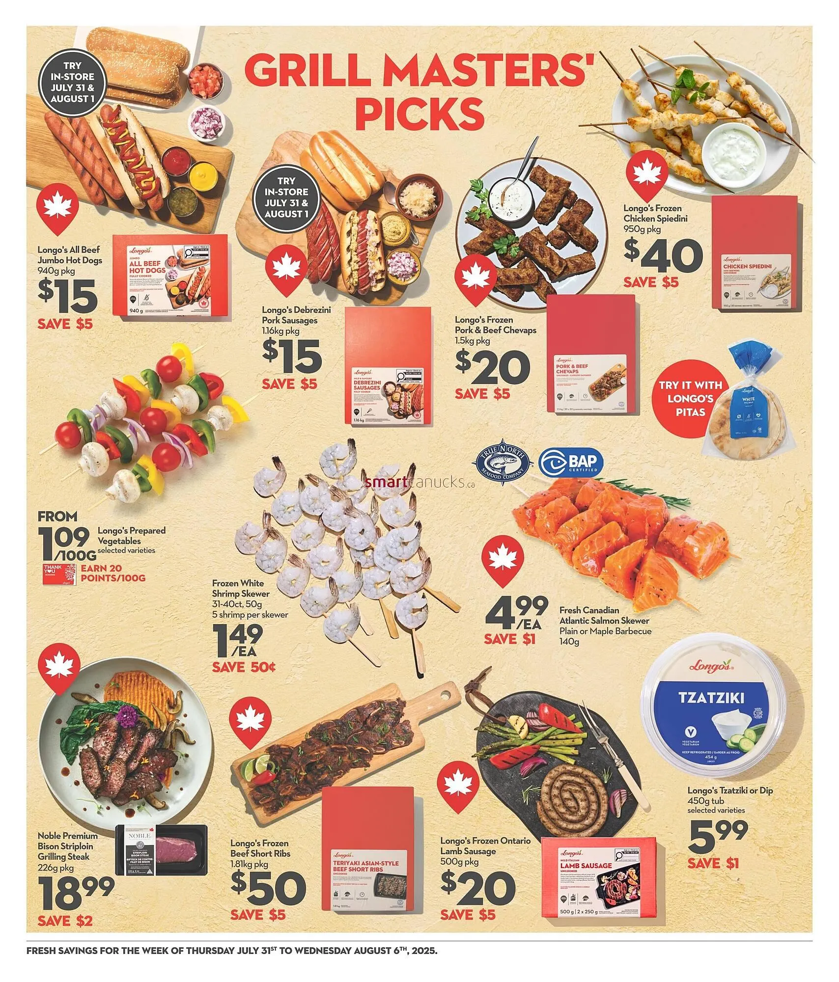 Longo's flyer from July 31 to August 6 2025 - flyer page 11