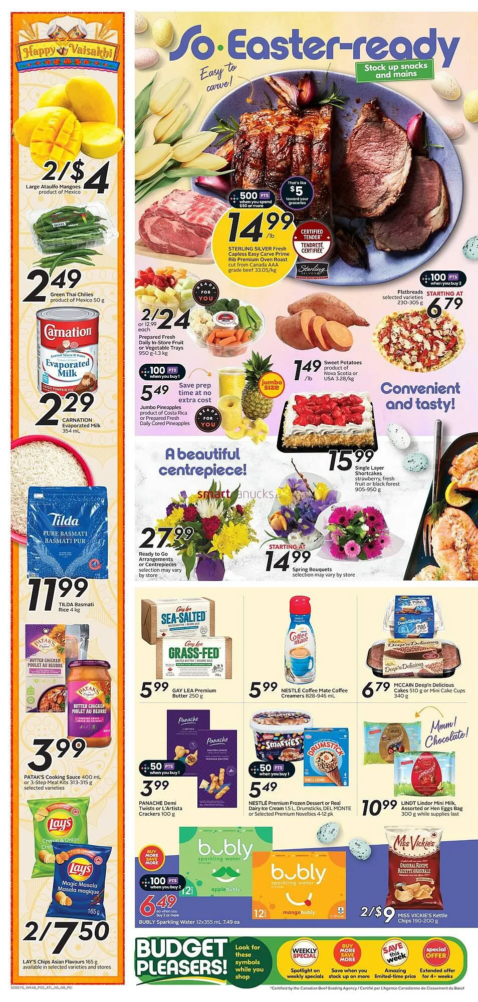 Sobeys flyer from March 27 to April 2 2024 - flyer page 4