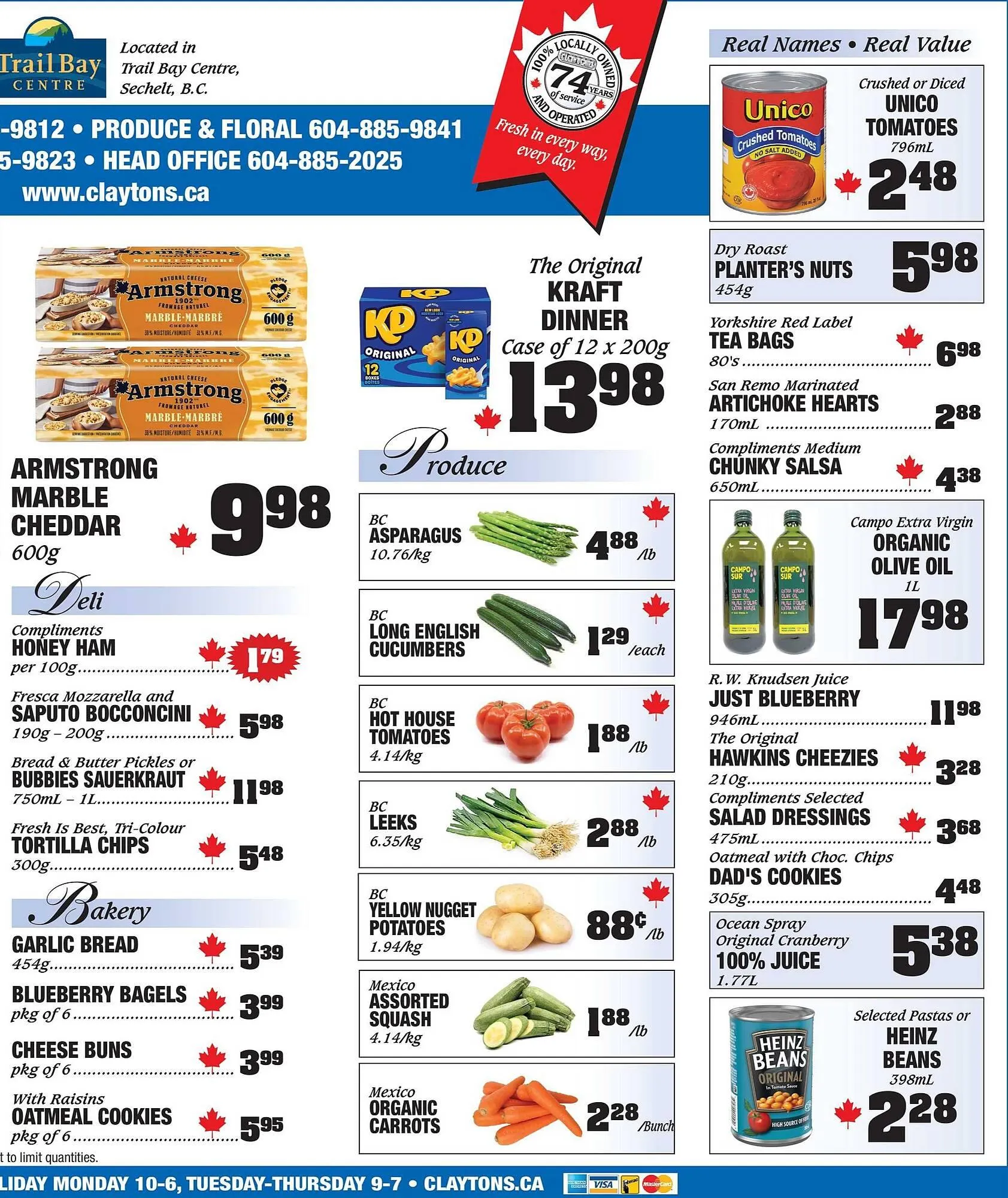 Claytons Heritage Market flyer from May 16 to May 22 2025 - flyer page 2