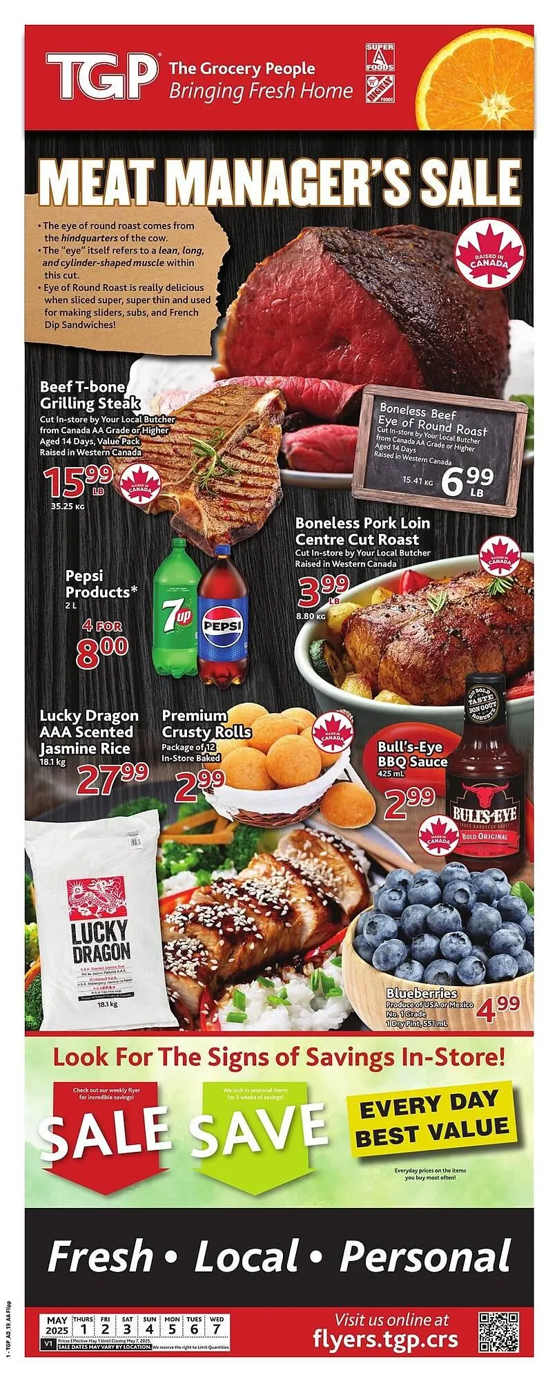TGP The Grocery People flyer - 1