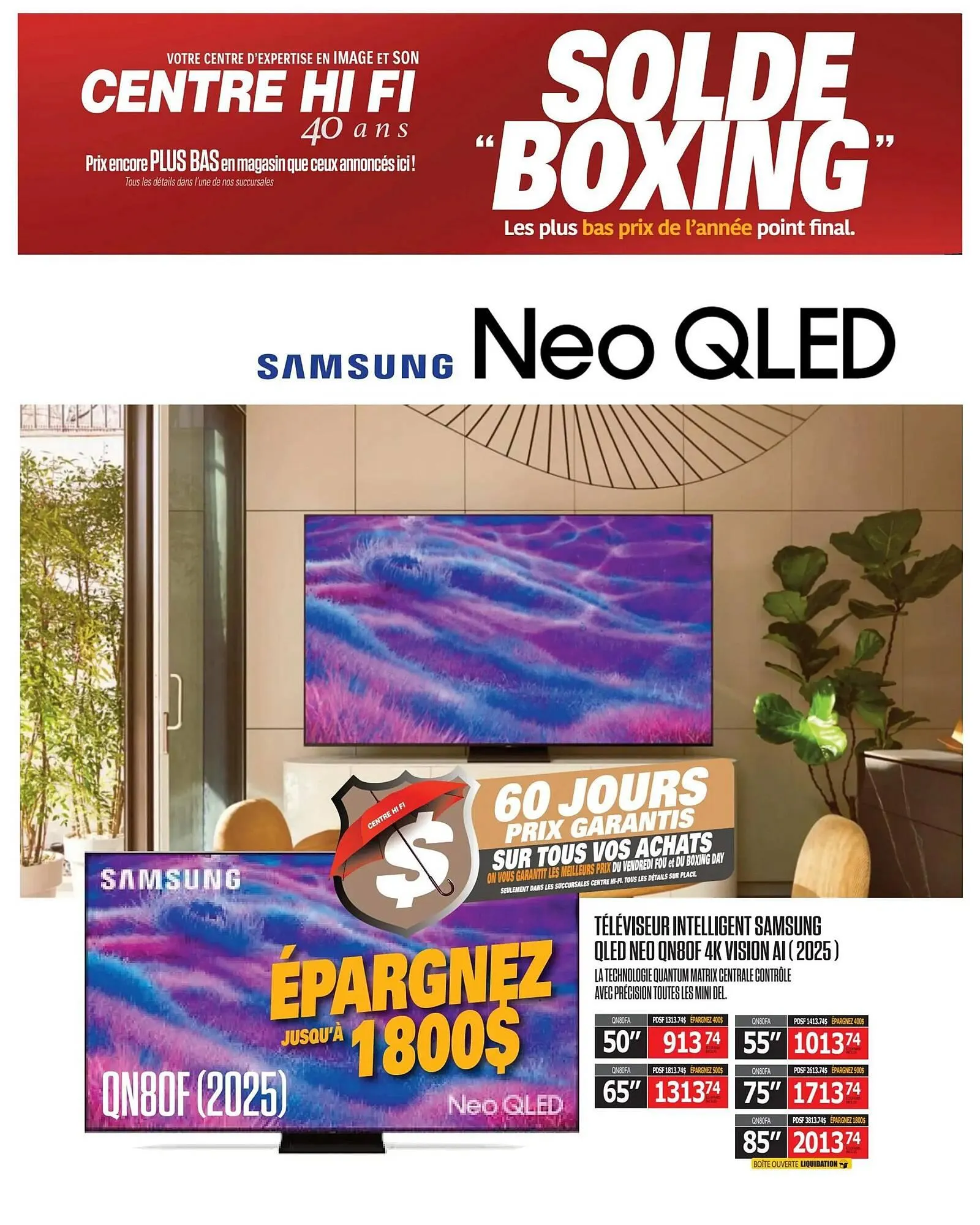 Centre Hi-Fi flyer from December 26 to January 1 2026 - flyer page 22